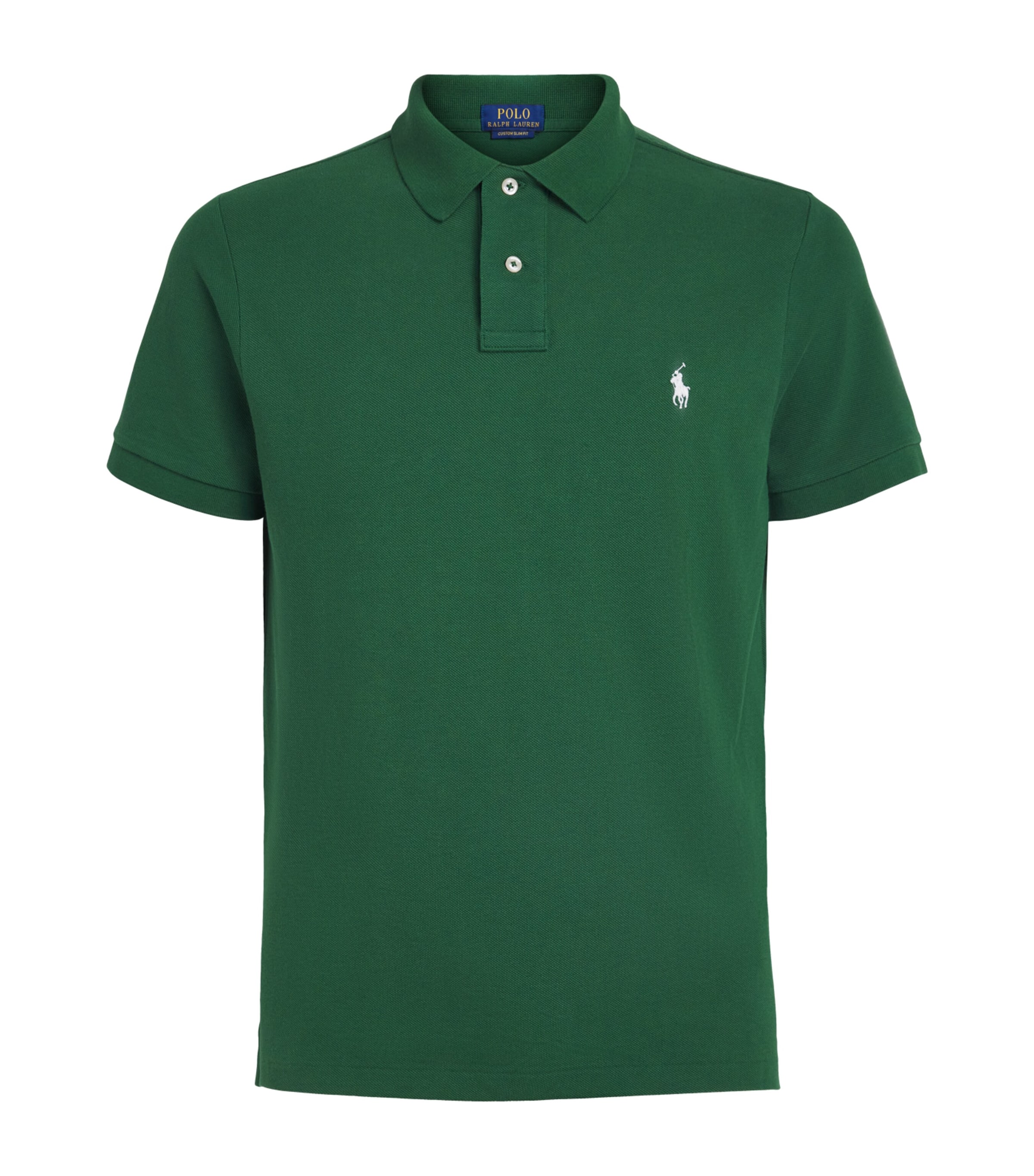 Polo Ralph Lauren Mens Cotton Mesh Custom-Fit Polo Shirt New Image 1