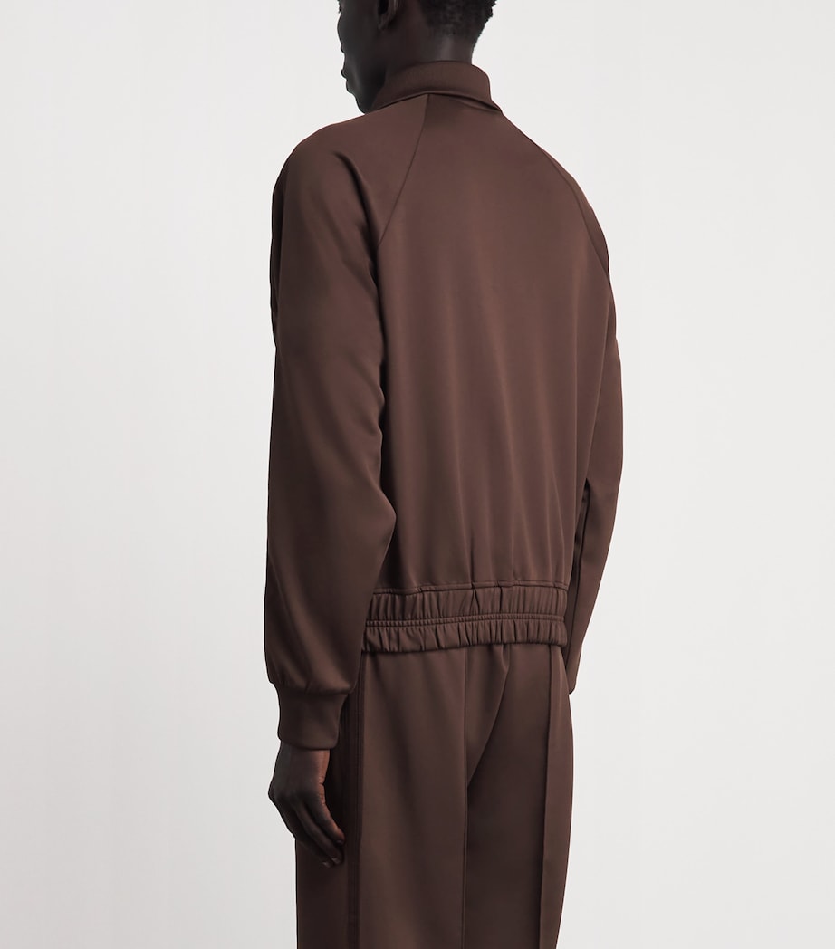 Rhude Mens Madera Track Jacket Chocolate / Image 5