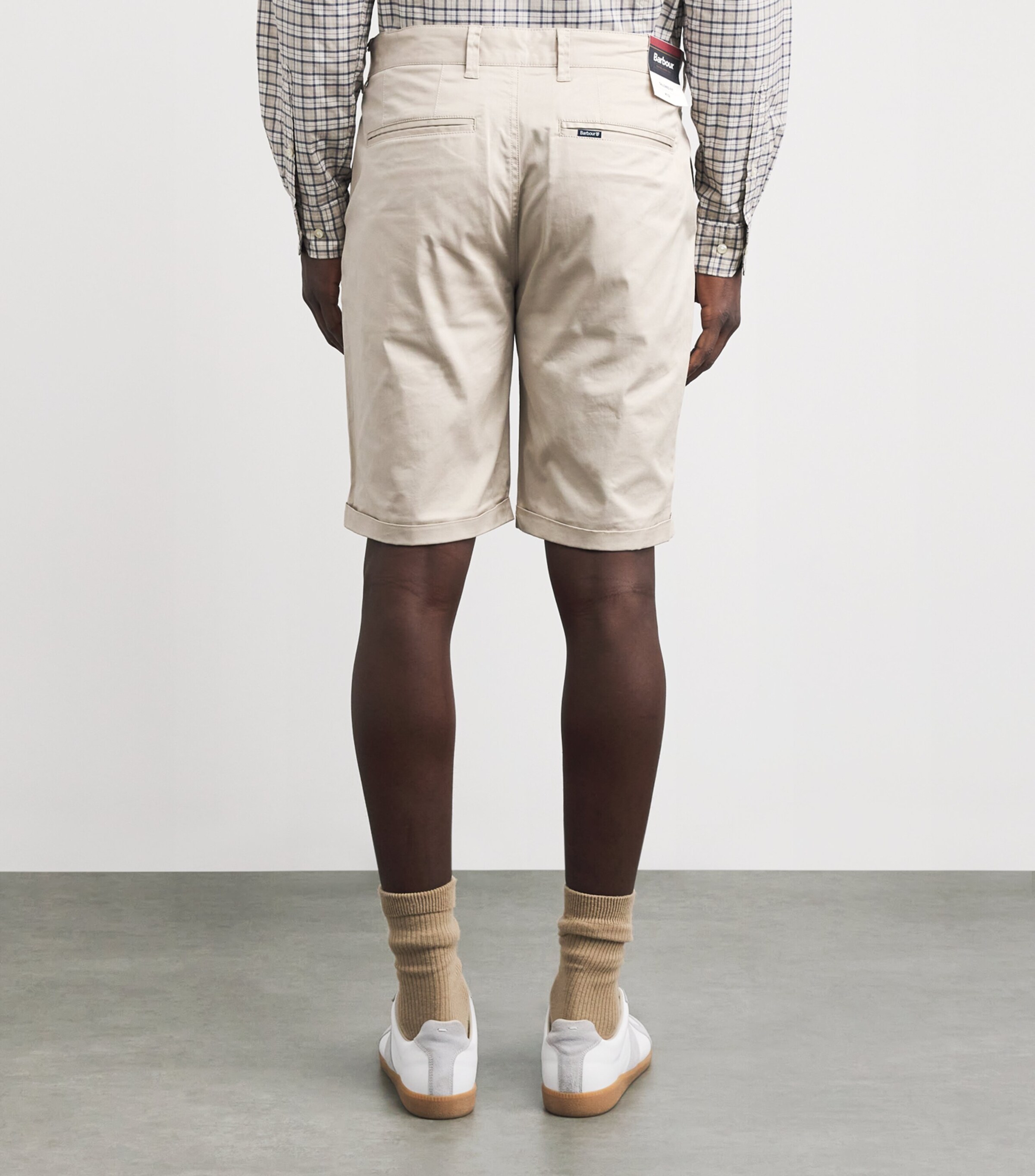 Stretch-Cotton Smart Chino Shorts MISTGY18 Image 4