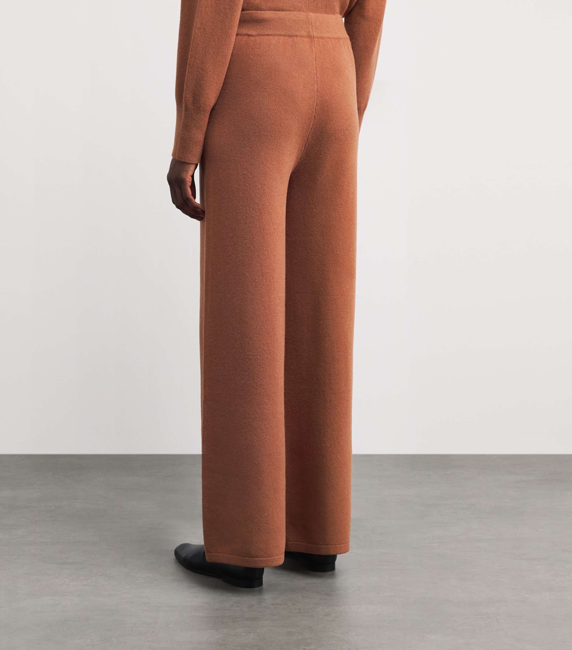 Yves Salomon Womens Merino Wool Straight Trousers Image 5