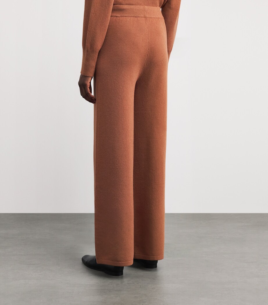 Yves Salomon Womens Merino Wool Straight Trousers Image 5