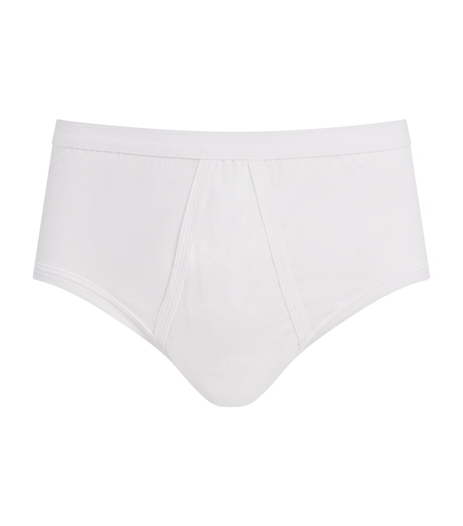 Zimmerli Mens 252 Royal Classic Briefs White Image 1