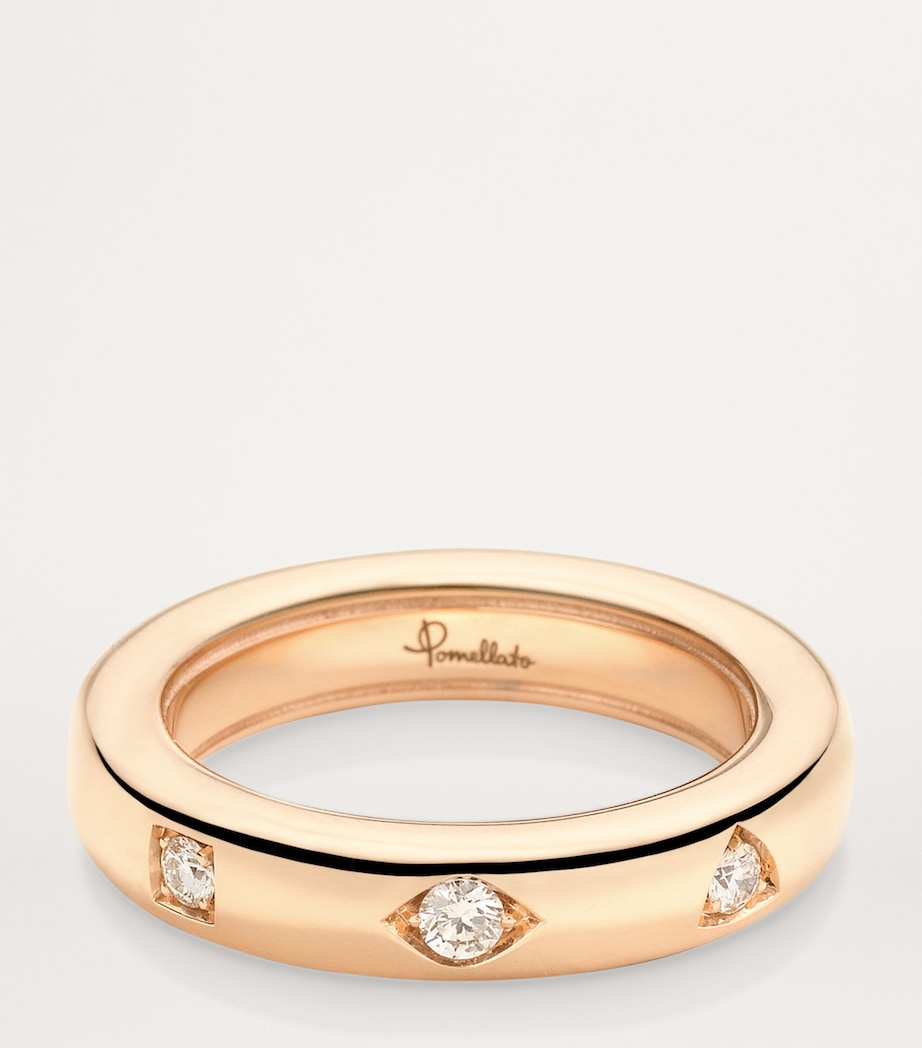 Rose Gold and Diamond Iconica Ring DB000 Image 4