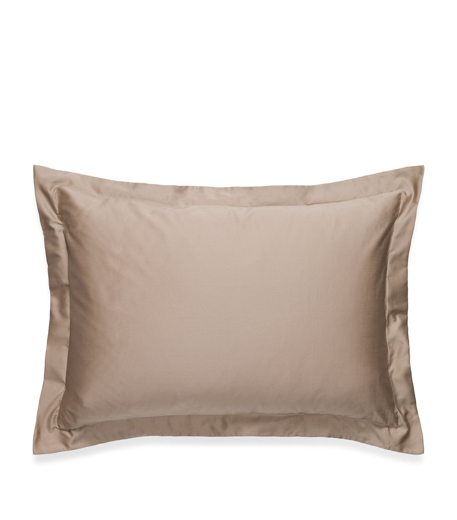 Hamam Organic Cotton Sateen Core Oxford Pillowcase (50cm x 70cm) Vapour Image 1