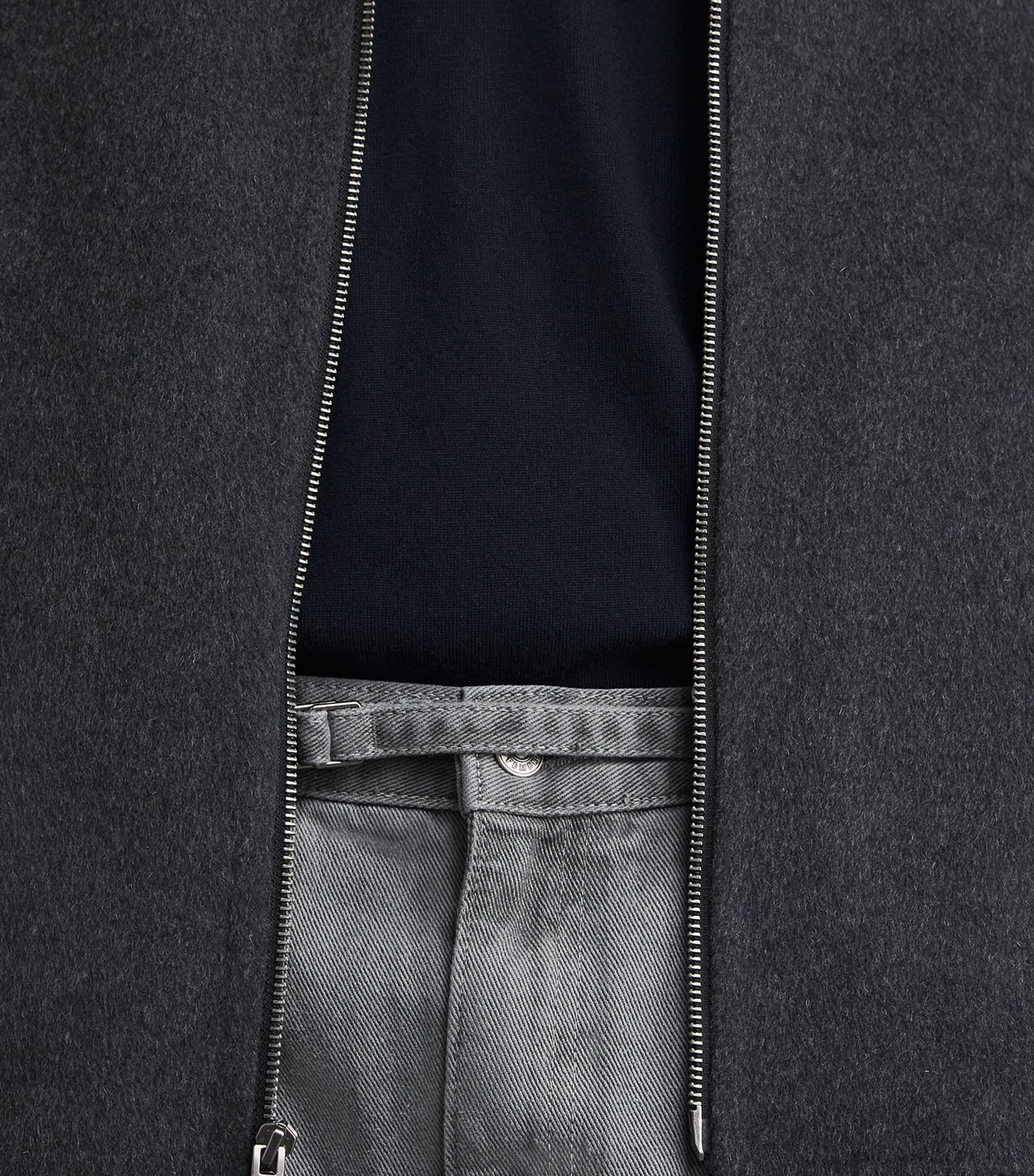 Merino Wool-Cashmere T-Shirt 403CBL COASTAL Image 6