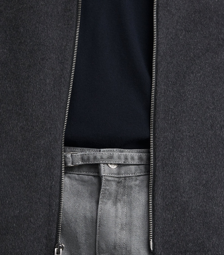 Merino Wool-Cashmere T-Shirt 403CBL COASTAL Image 6