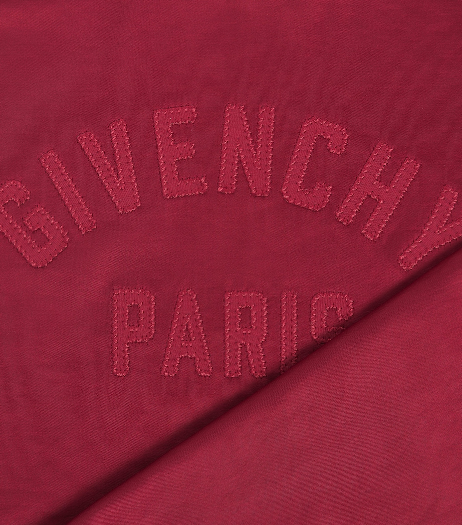 Givenchy Kids Cotton Logo T-Shirt (4-12+ Years) Red Image 3