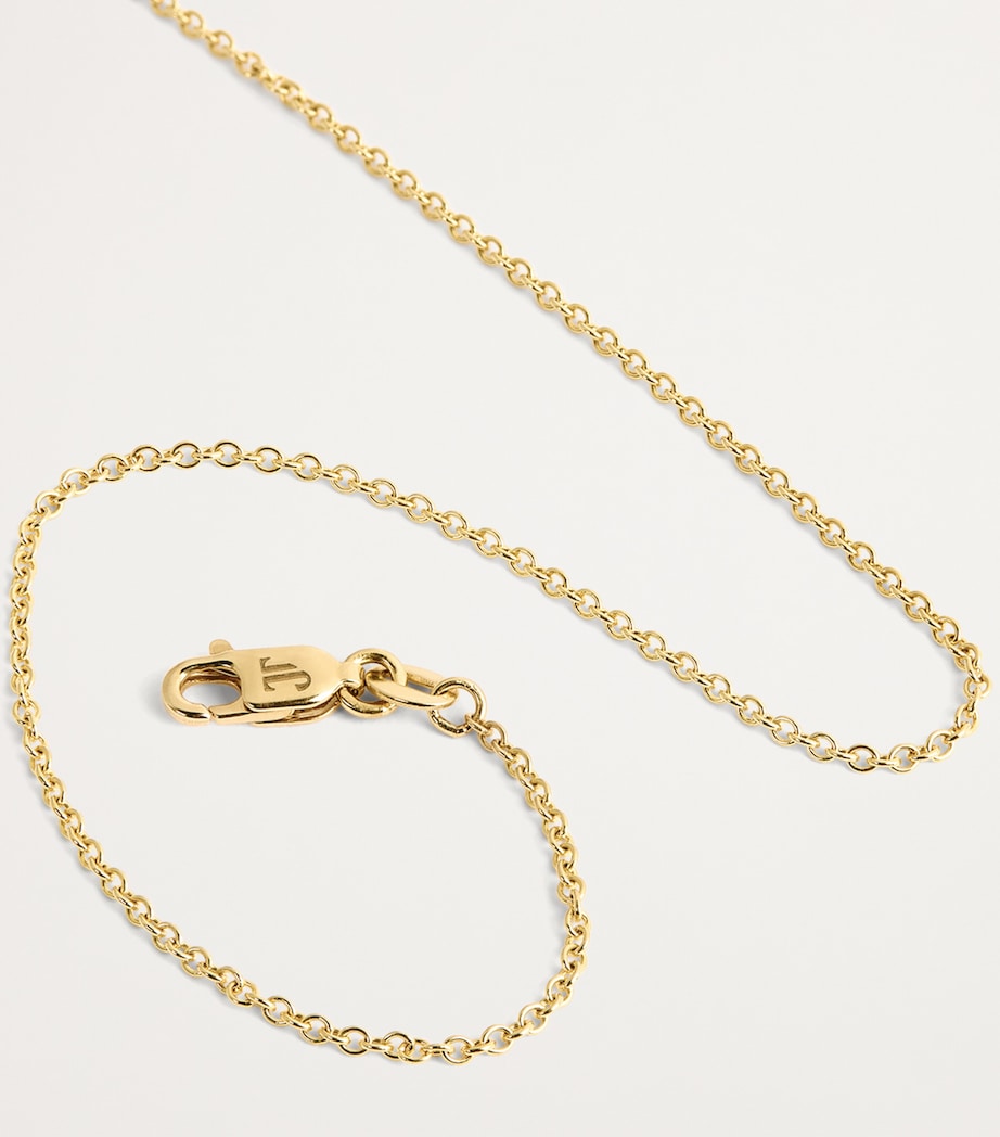 Jade Trau Yellow Gold and Diamond Mini Catherine Key Bracelet Yellow Gold Image 6