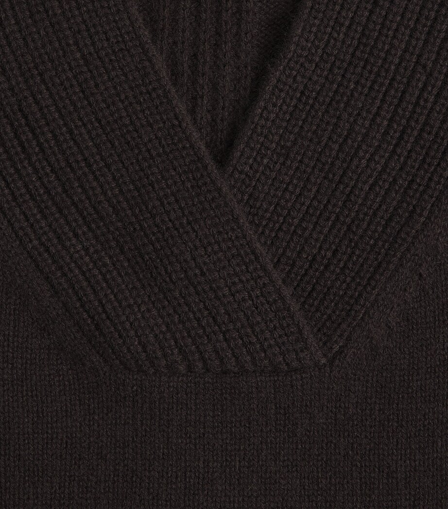 Cashmere Mena Sweater Vest COCOA Image 5