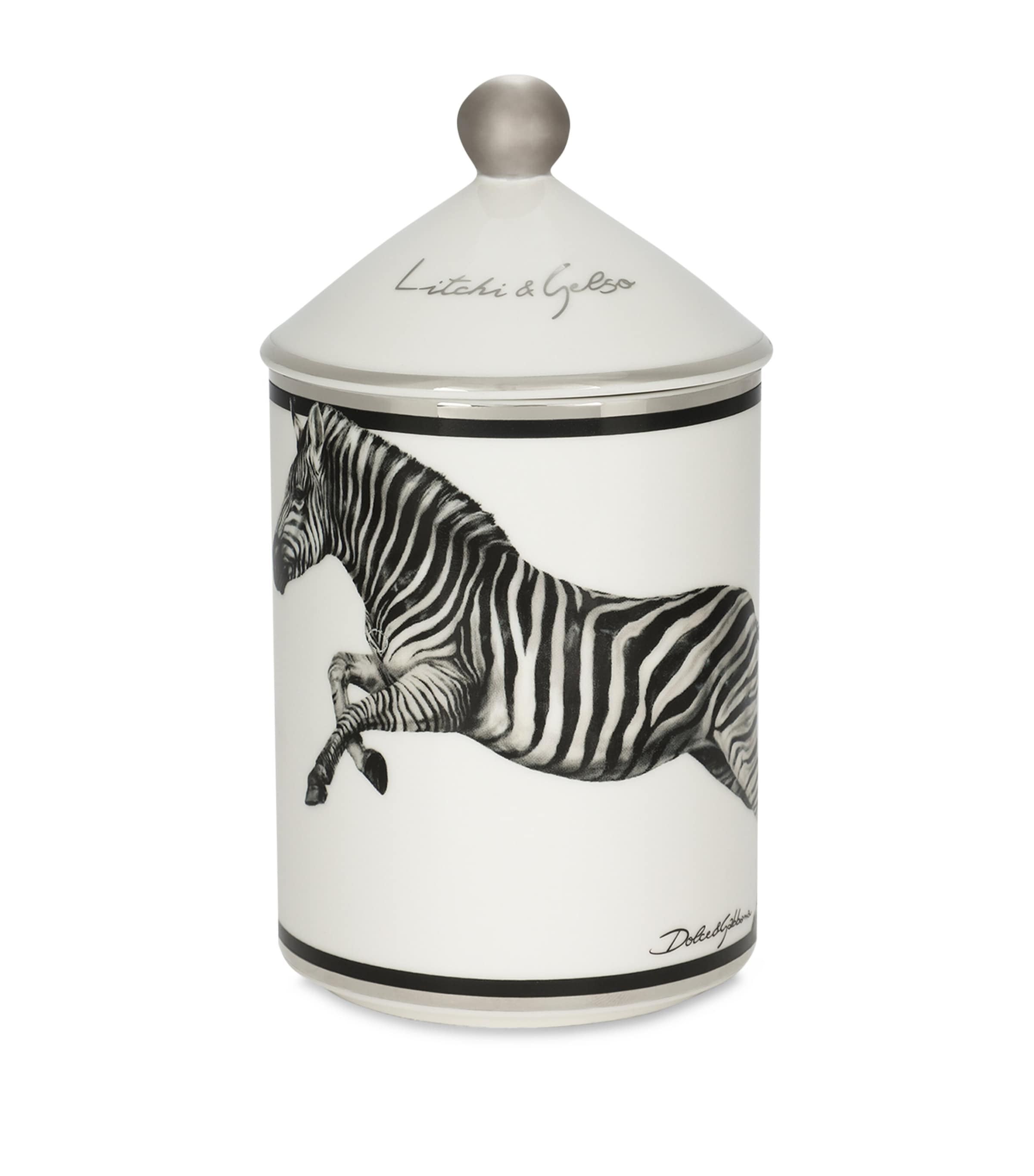 Dolce & Gabbana Casa Porcelain Lychee and Mulberry Candle (340g) | Home Accessories | Candles | Designers | Dolce & Gabbana