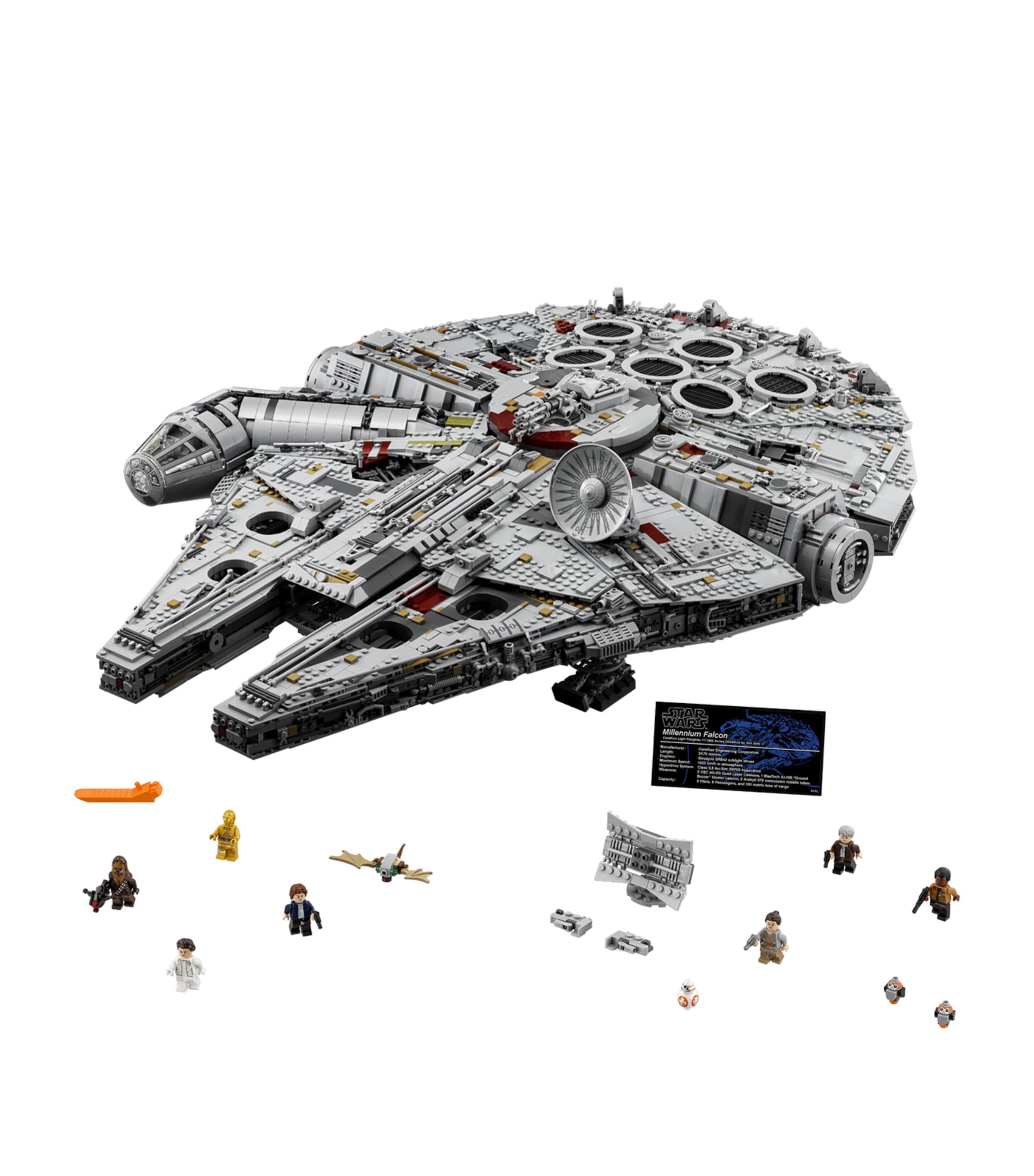 Star Wars Millennium Falcon Collector Set 75192 MULTI Image 3