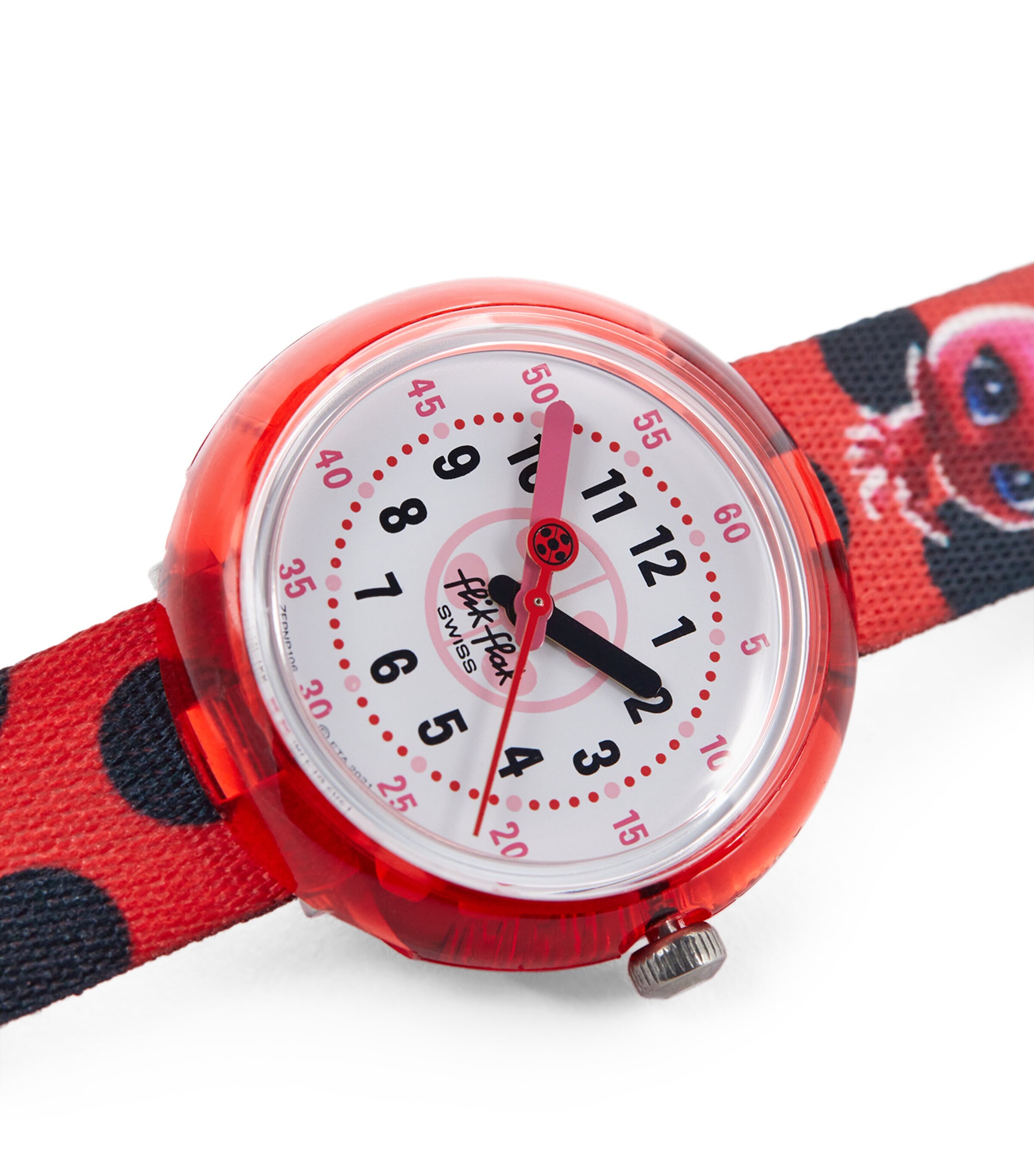 Flik Flak Red Miraculous Ladybug Watch 31.8mm | Harrods IN