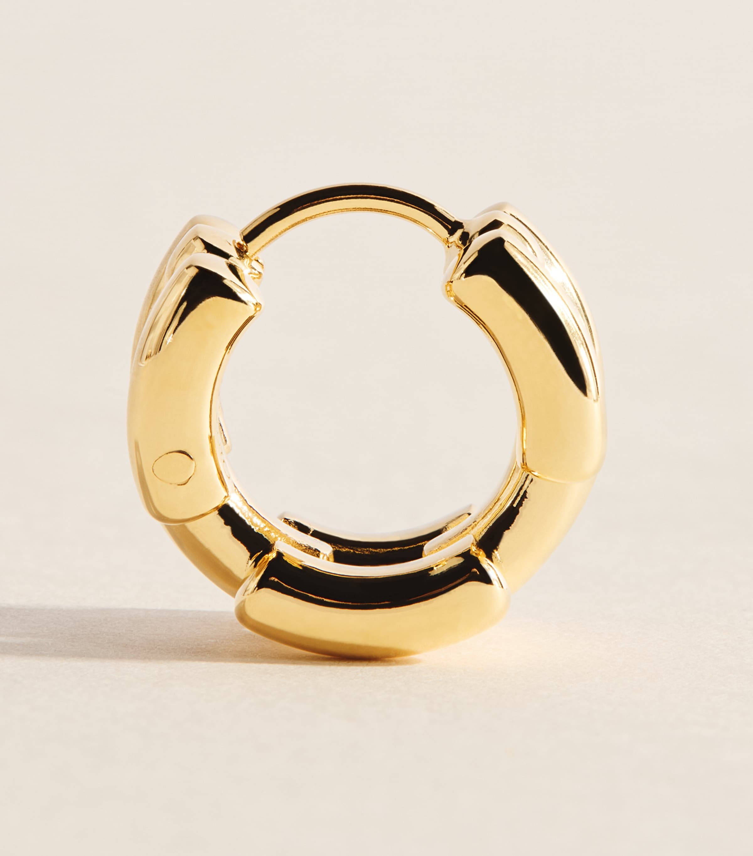 LIÉ STUDIO Gold-Plated The Johanna Earrings Gold Image 3