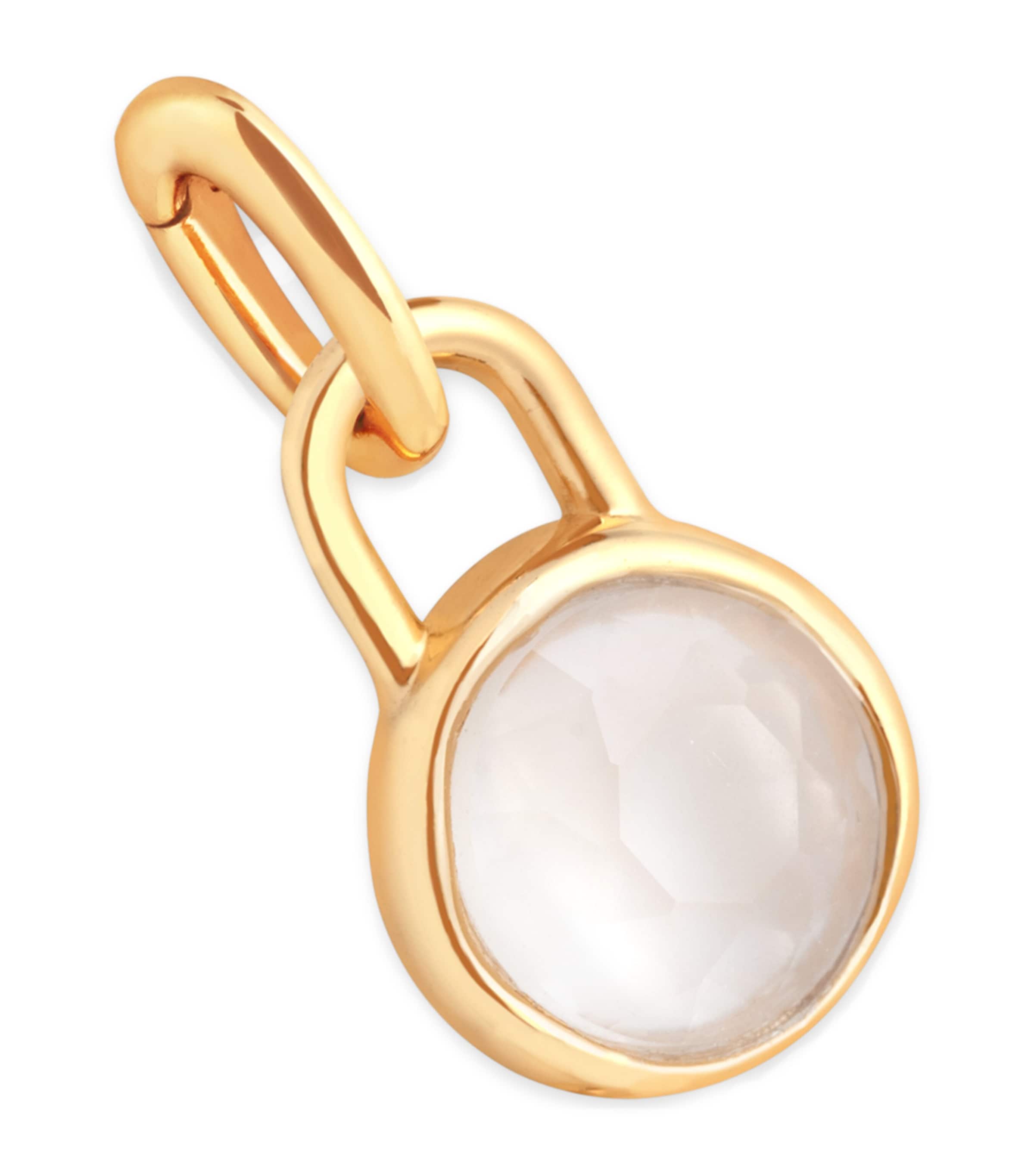 Astrid & Miyu Gold-Plated June Birthstone Charm | Jewellery & Watches New In | Fashion Jewellery | Charms