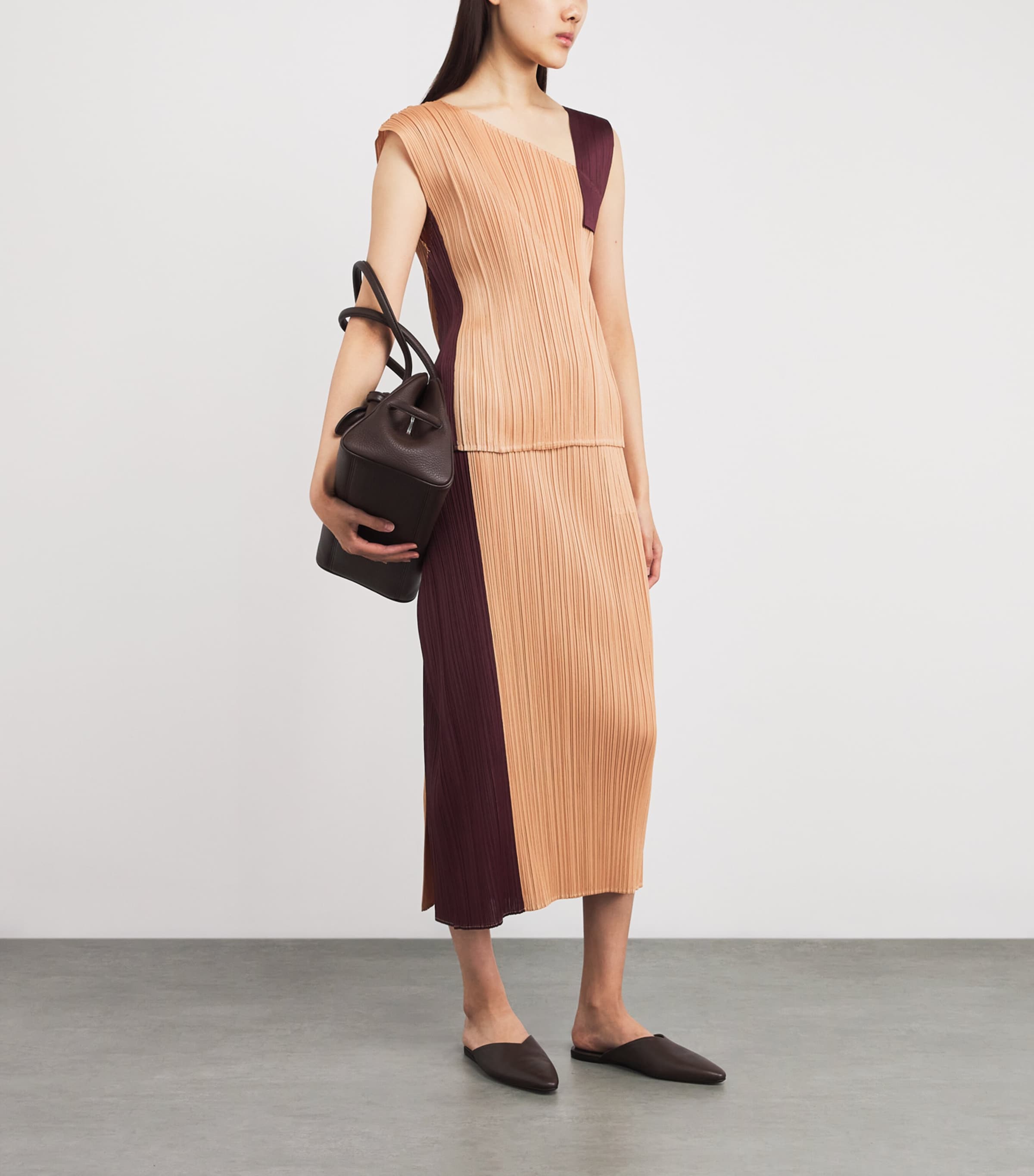 POINTE Midi Skirt PINK BEIGE Image 2