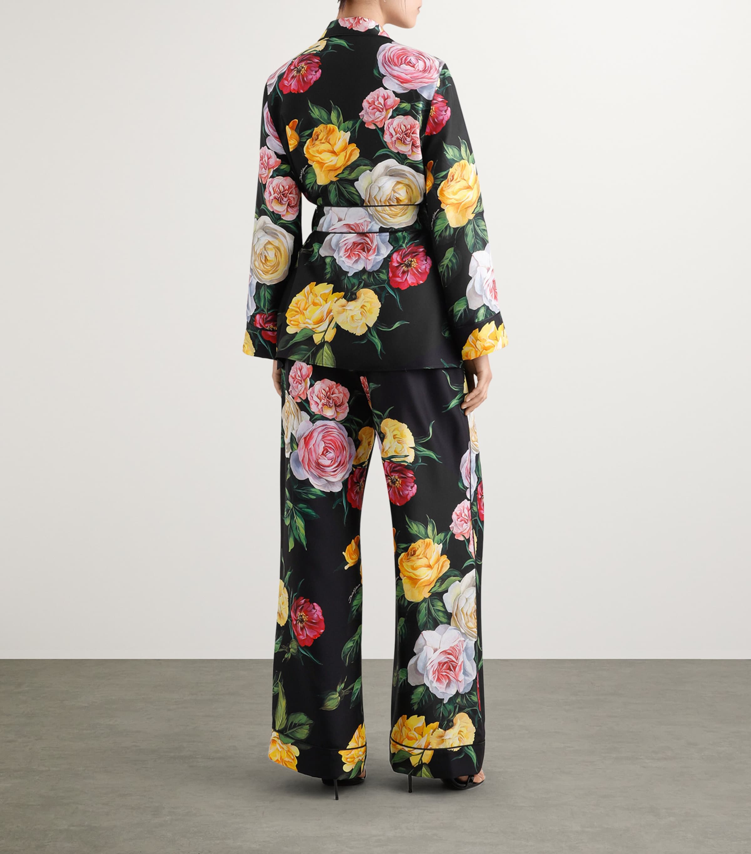 Silk Floral Shirt HN5IY-PEONIE/ROSE F. Image 5