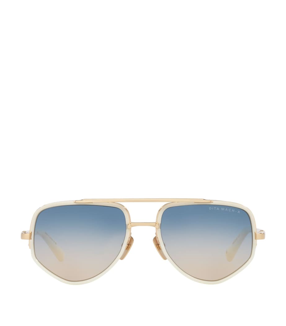 DITA Mach X Pilot Sunglasses White Image 1