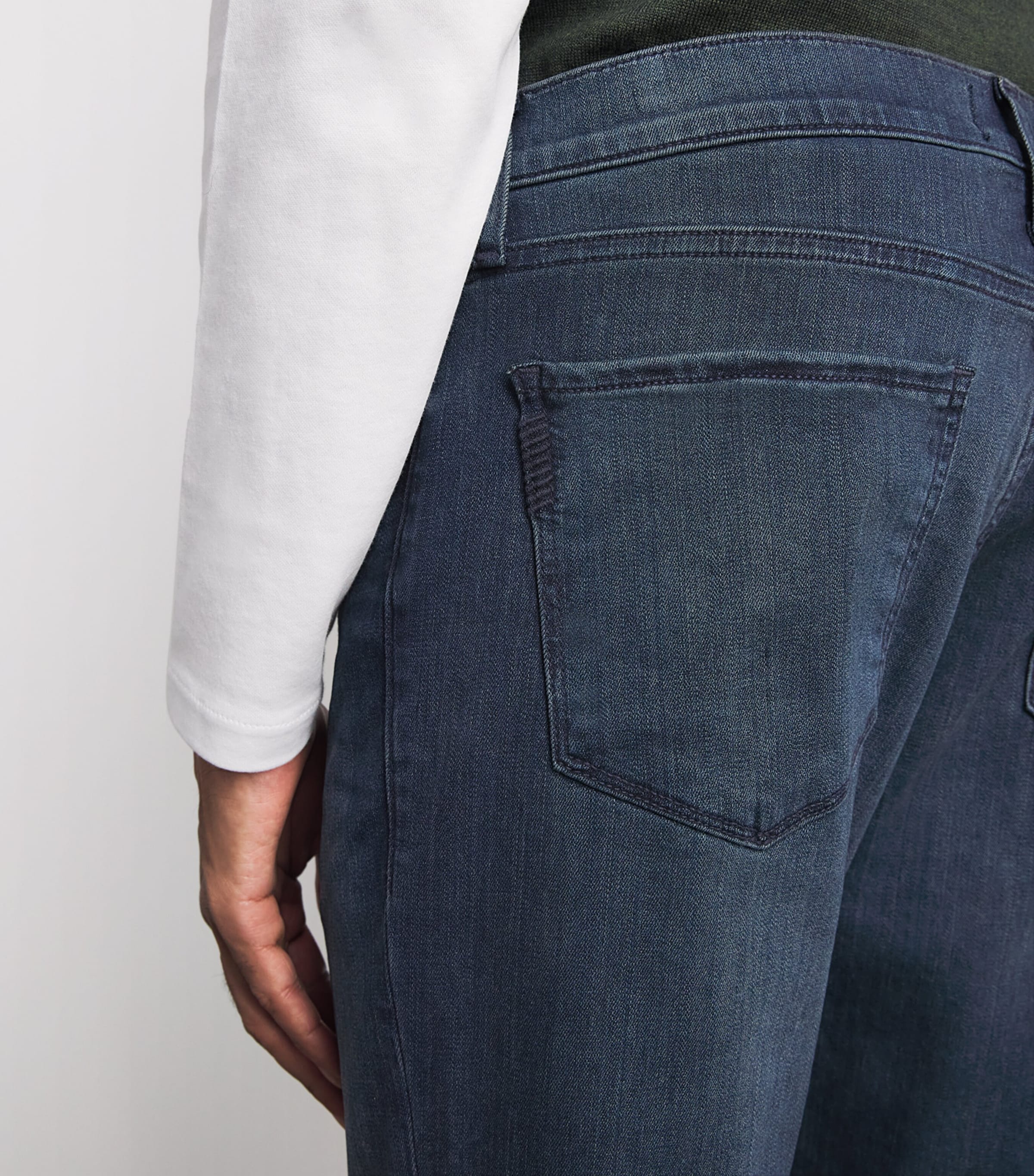 PAIGE Mens Federal Slim Jeans Wisner Image 3