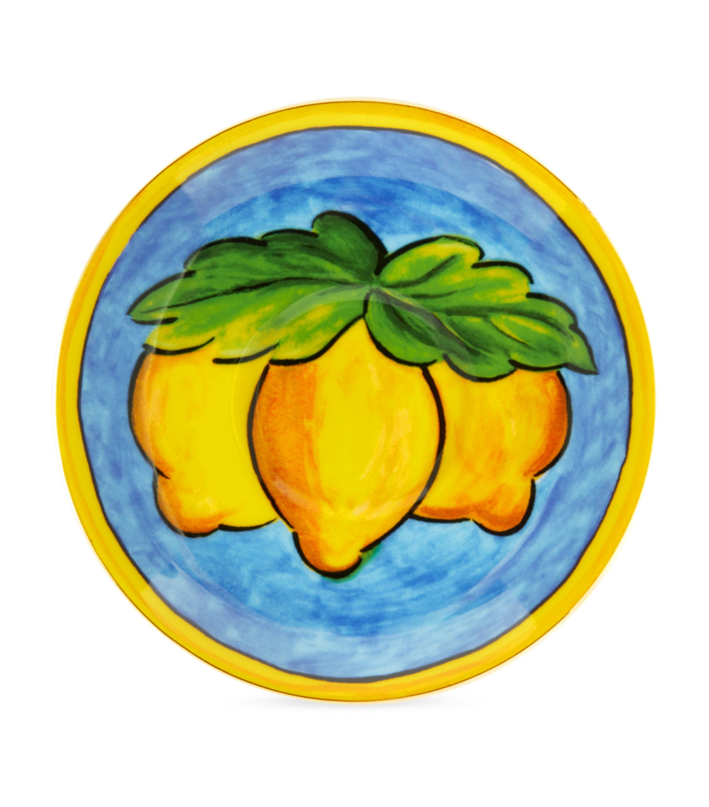 Dolce&Gabbana Casa Carreto Coffee Cup and Saucer Limoni F Do Az Image 4