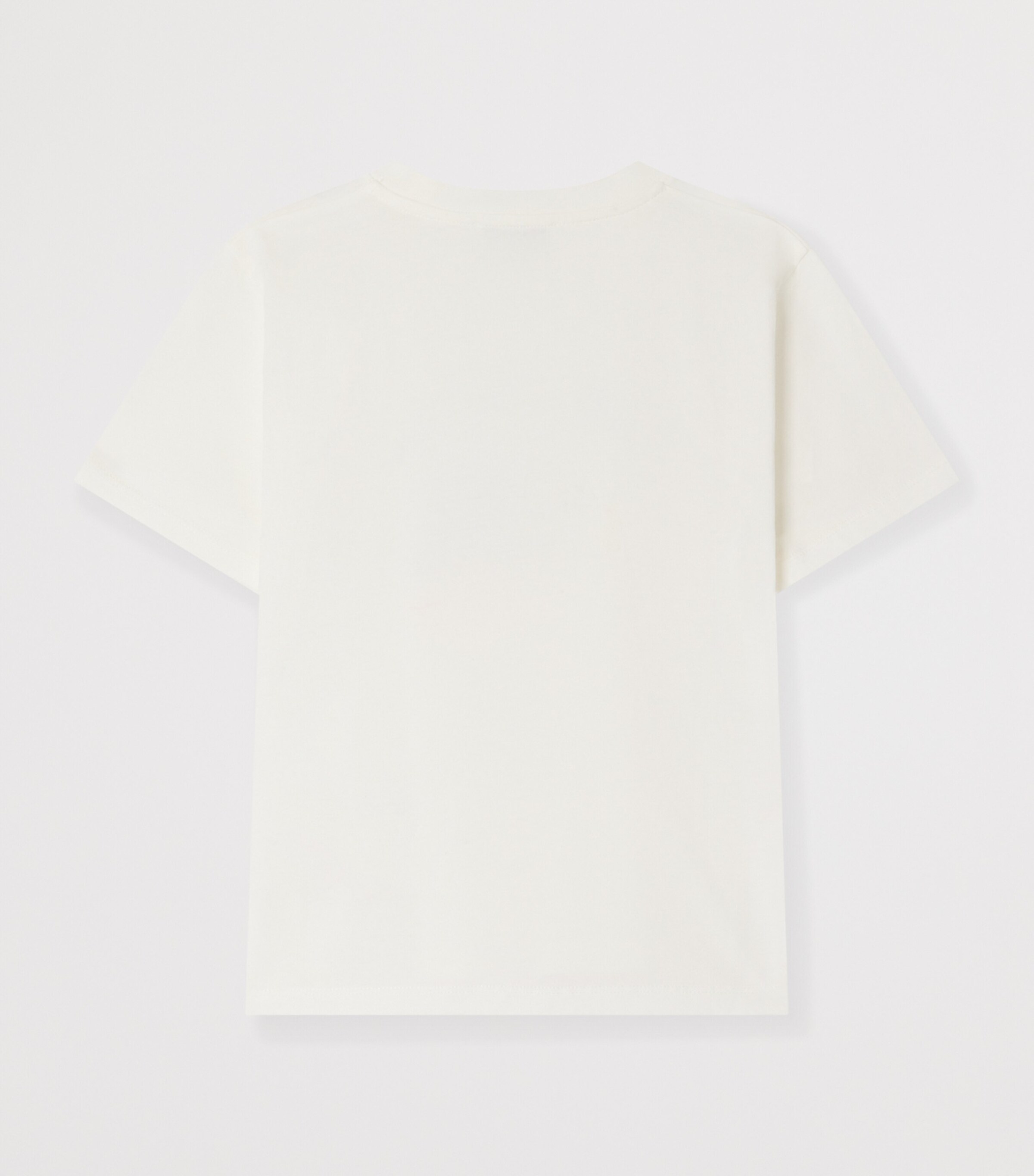 Bonpoint x Guest In Residence Organic Cotton Thibald T-Shirt  (4-8 Years) Upb Blanc Lait Image 2