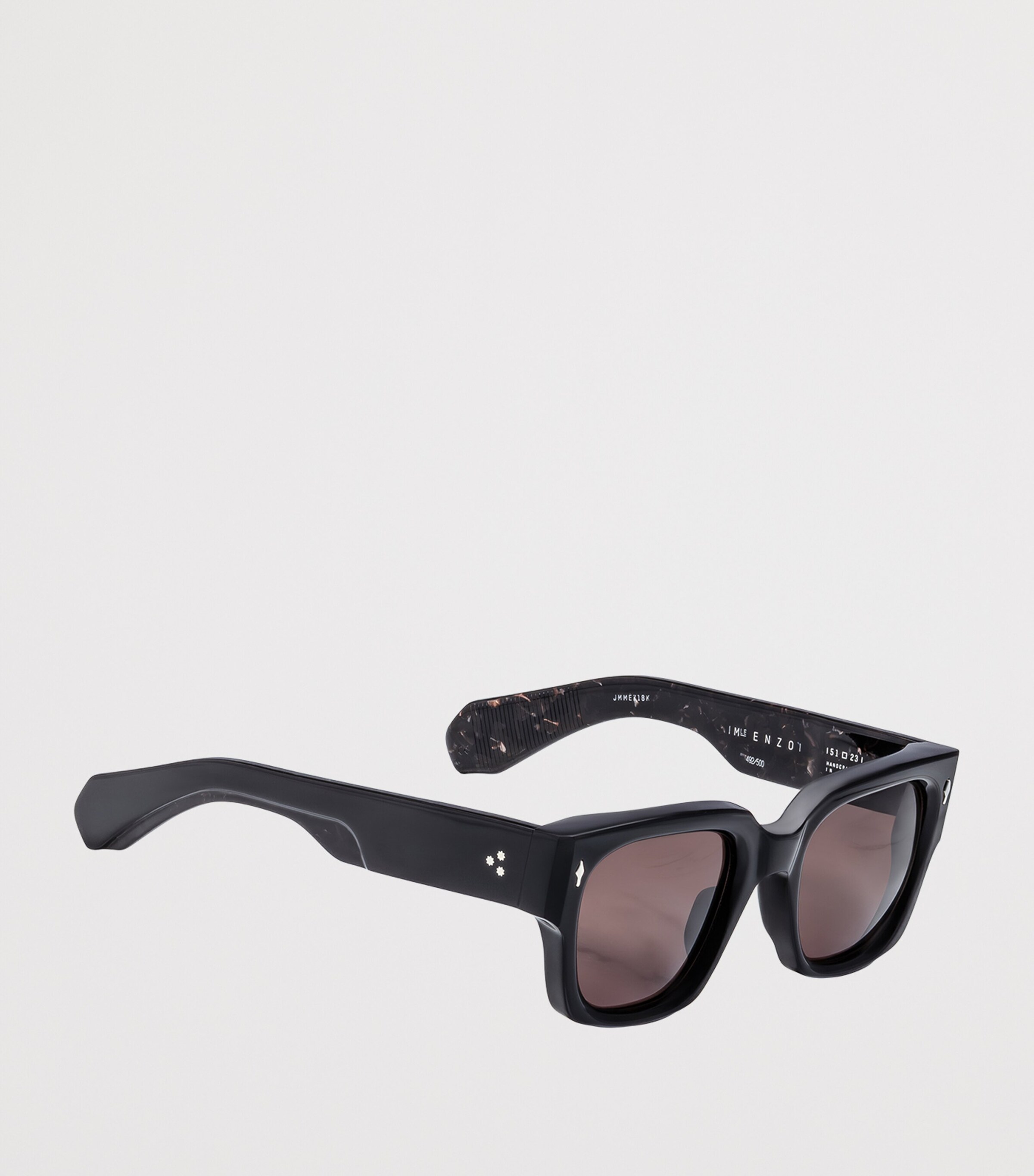 Acetate Enzo Sunglasses  DEEP BROWN  CR39 Image 2