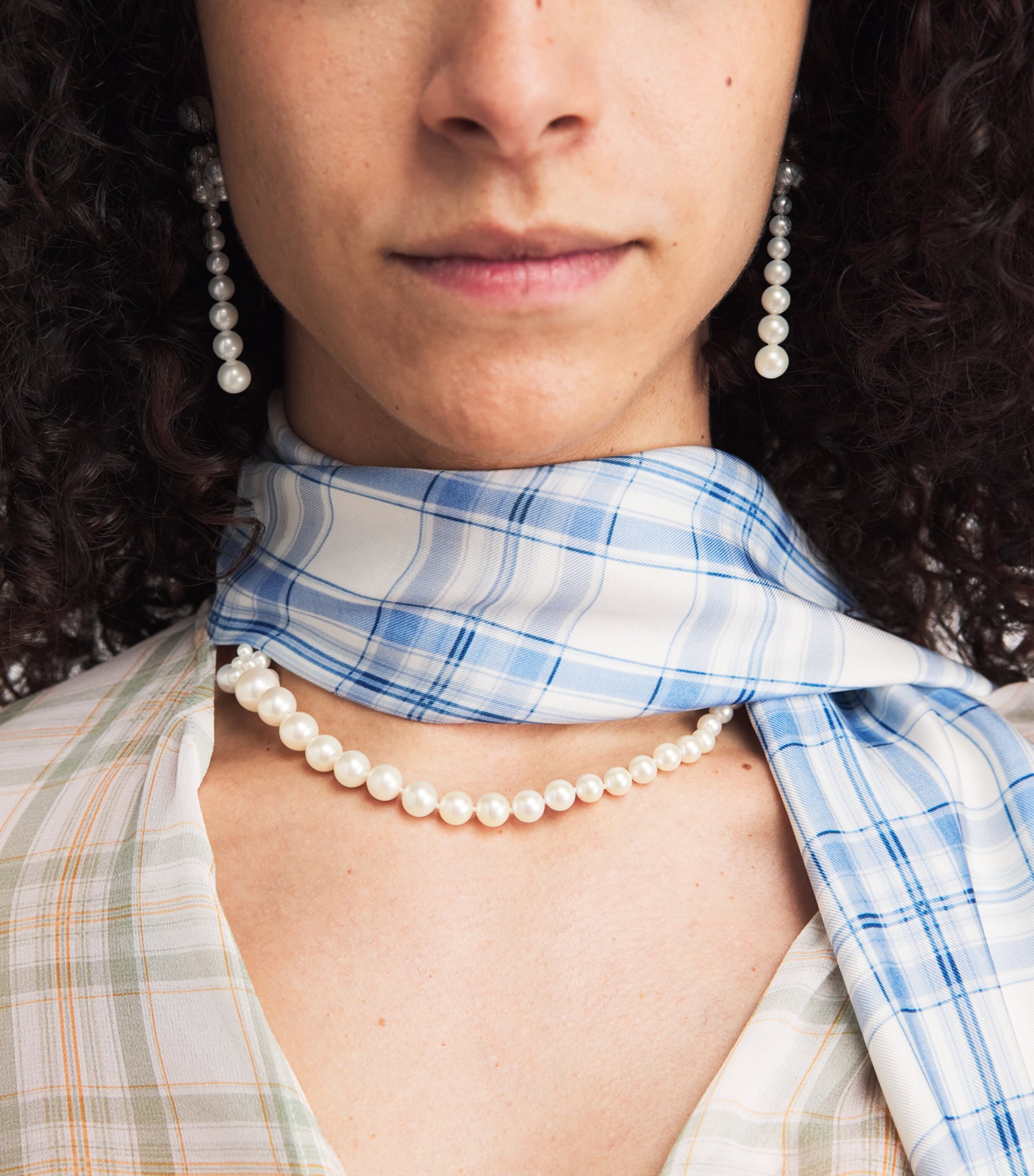 Sophie Bille Brahe Yellow Gold and Pearl Botticelli Peggy Necklace Yellow Gold Image 2