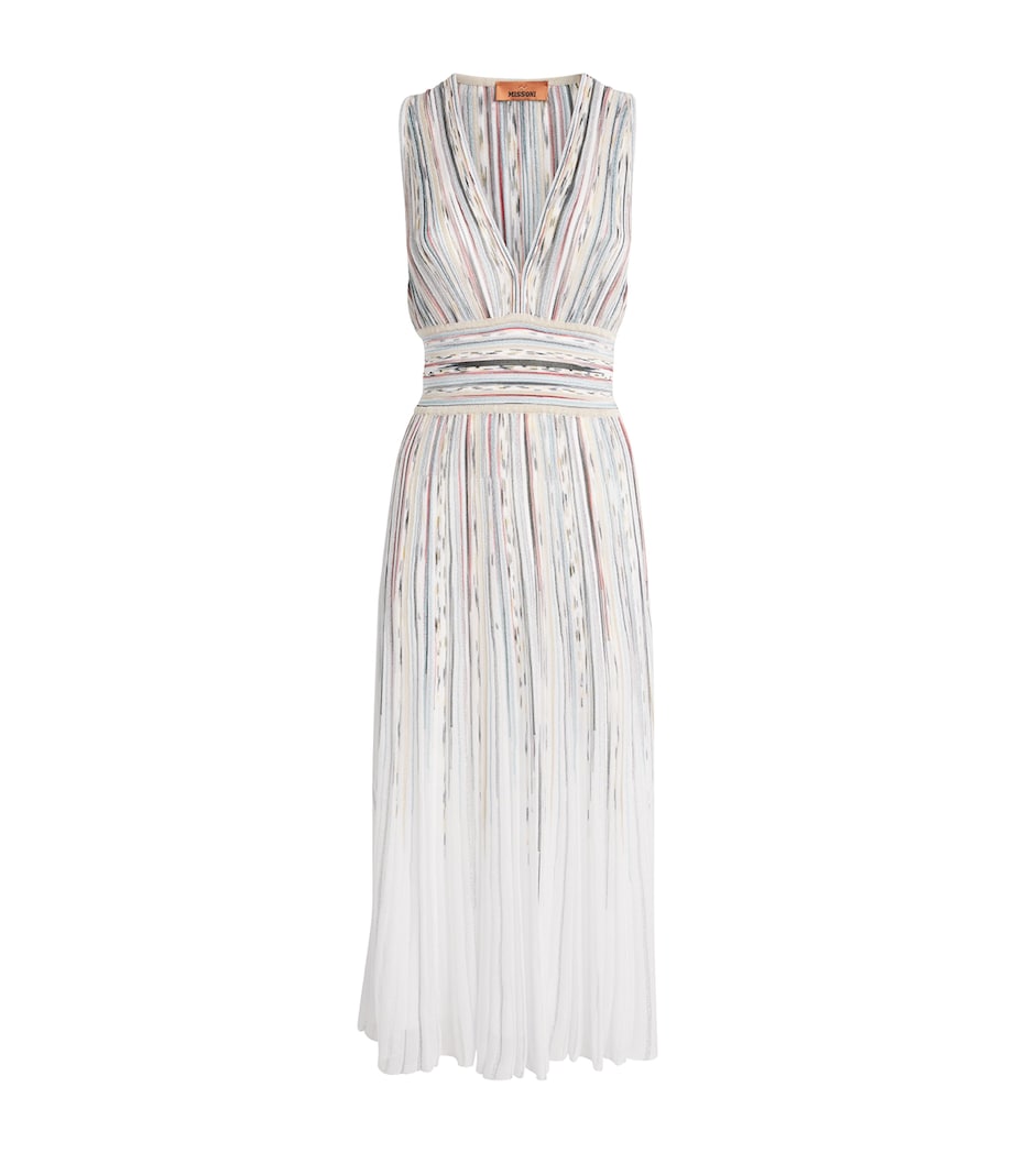 Stripe Midi Dress SM9ZZ LIGHT TONES Image 1