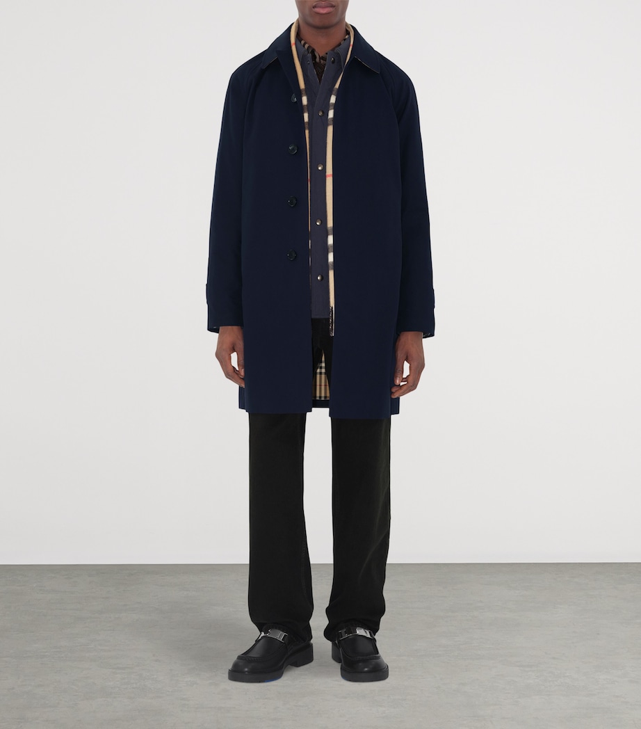 Mid-Length Camden Heritage Car Coat COAL BLUE Image 2