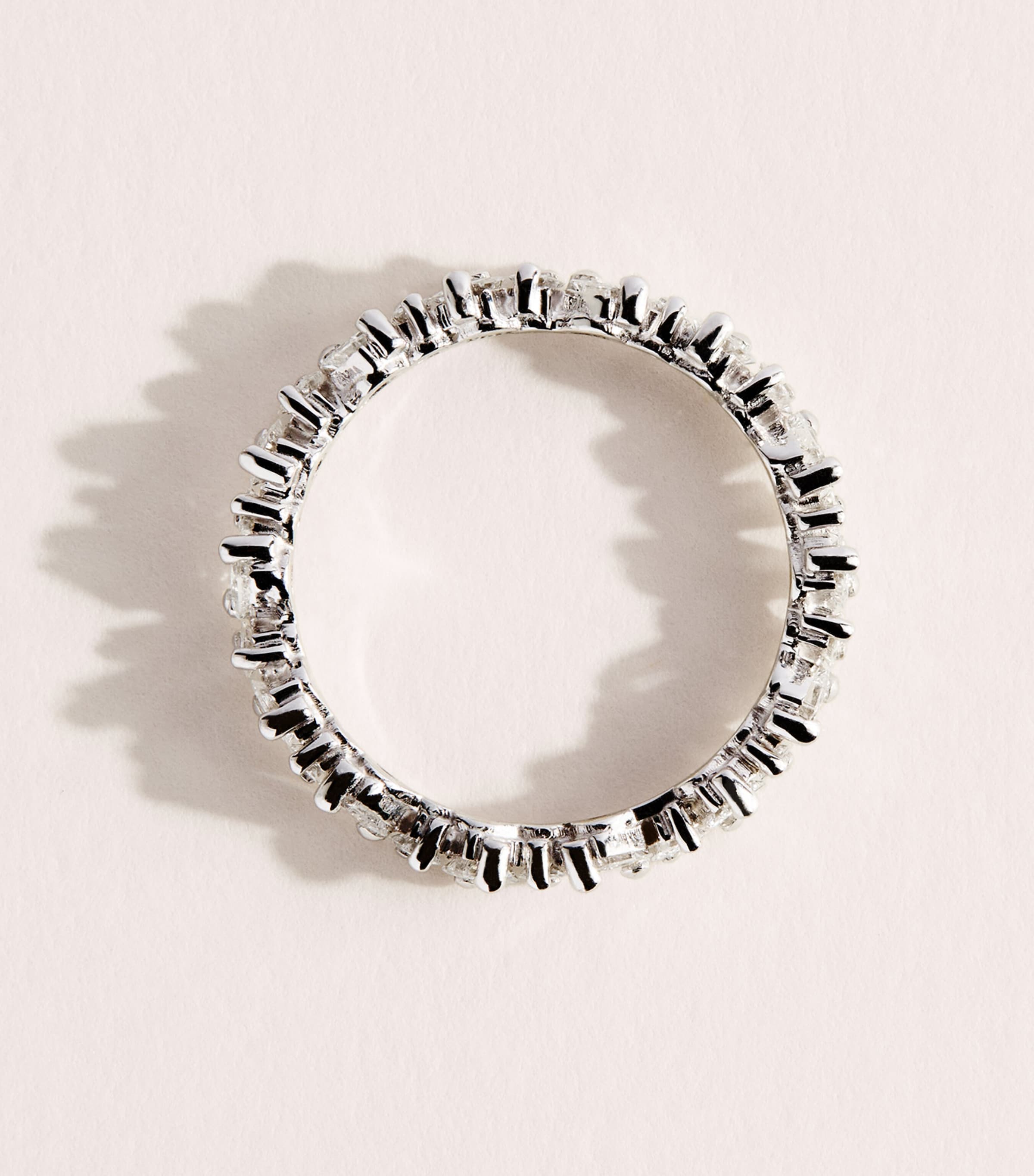Suzanne Kalan White Gold and Diamond La Fantaisie Cosmic Eternity Ring Wg/wd Image 3