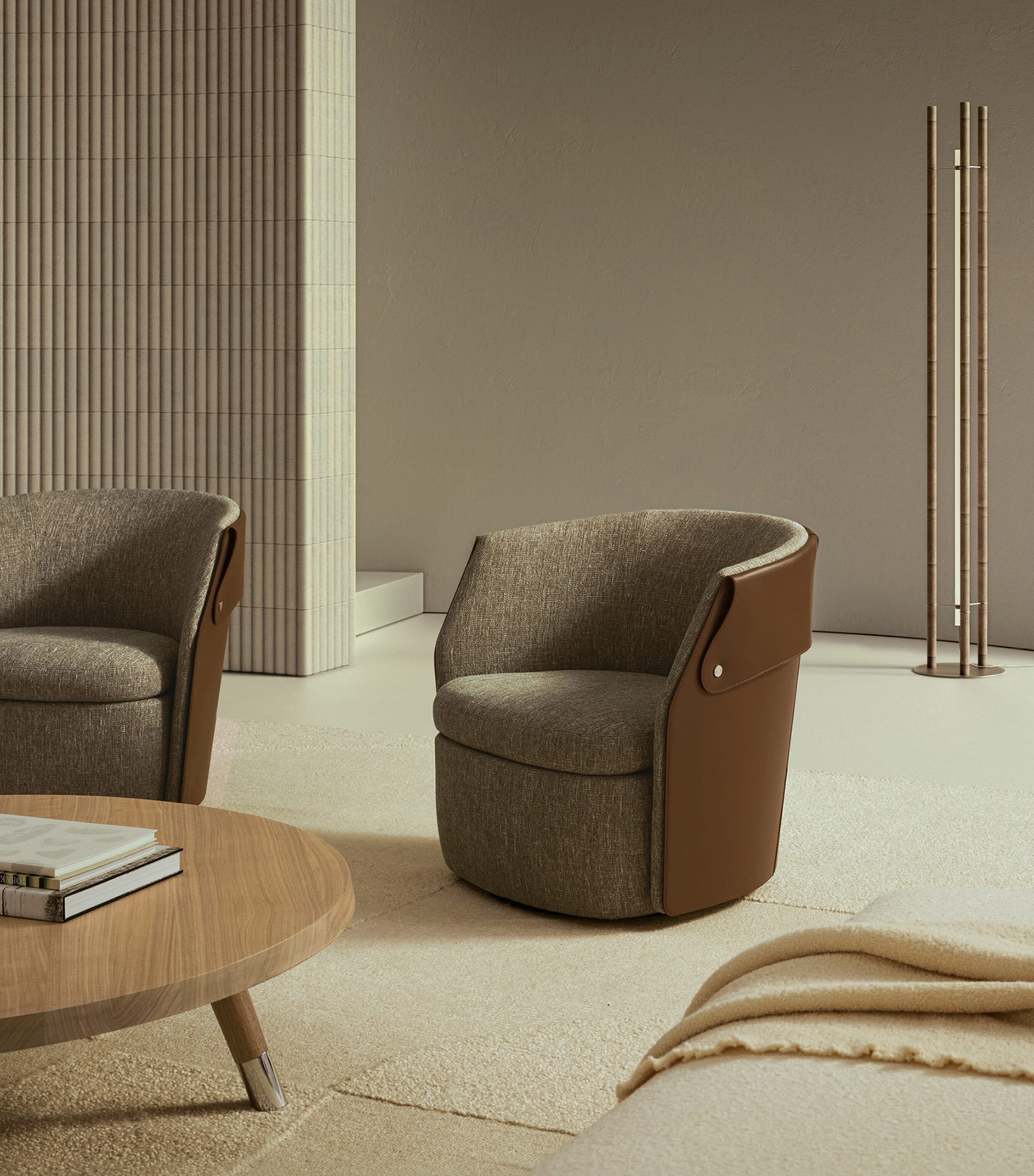 Ozzy Armchair BEIGE Image 3