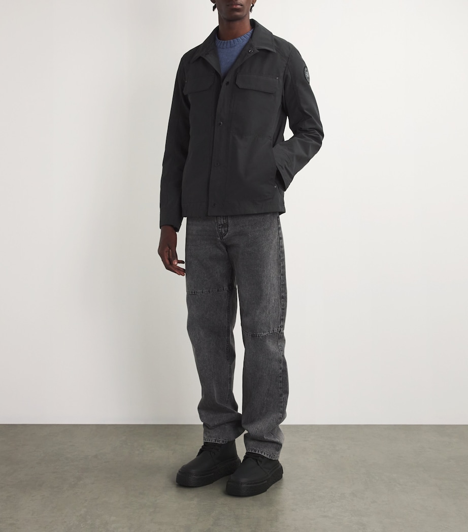 Burnarby Chore Overshirt BLACK 61 Image 2