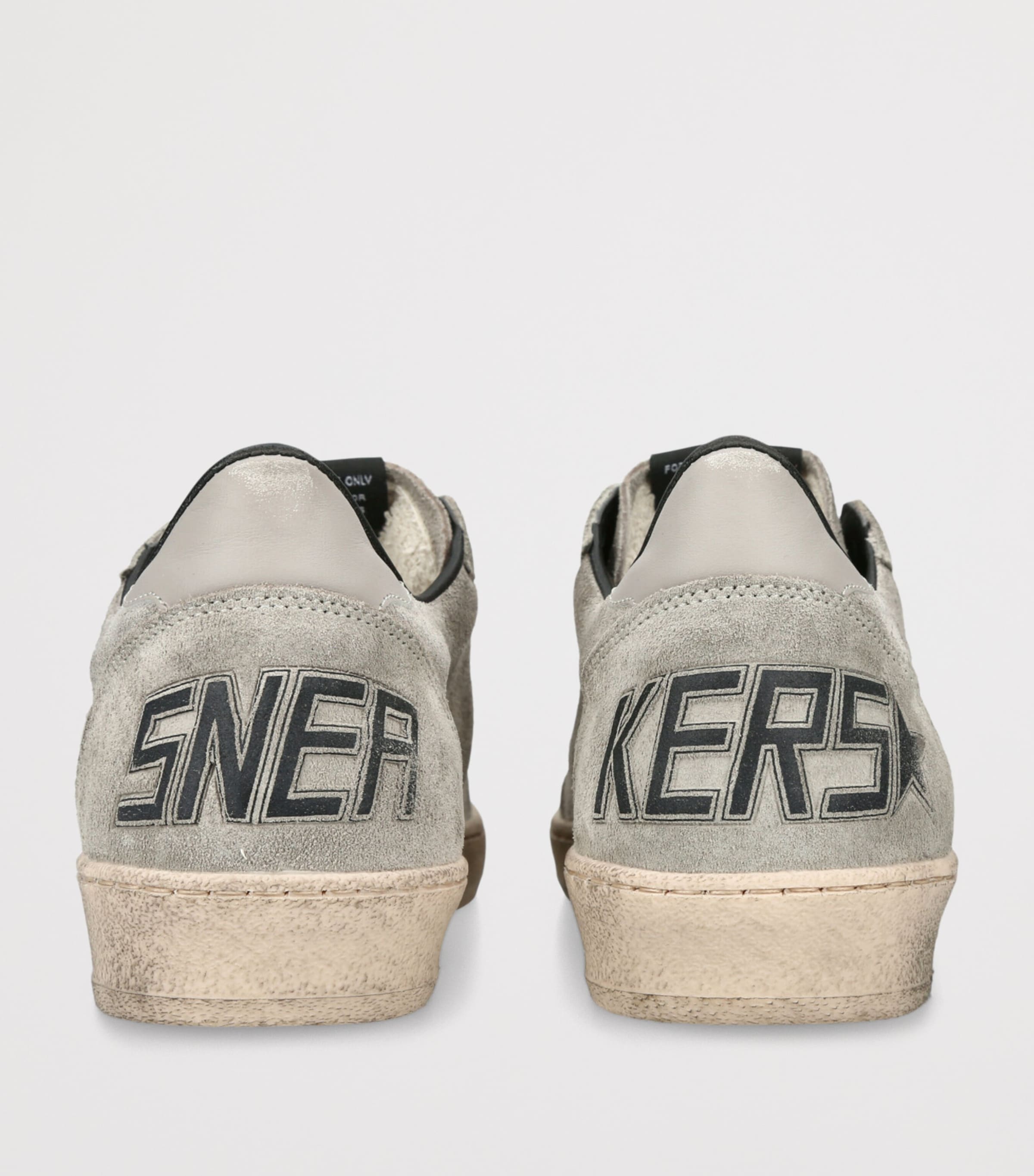 Suede Ball Star Sneakers GREY/LIGHT Image 2