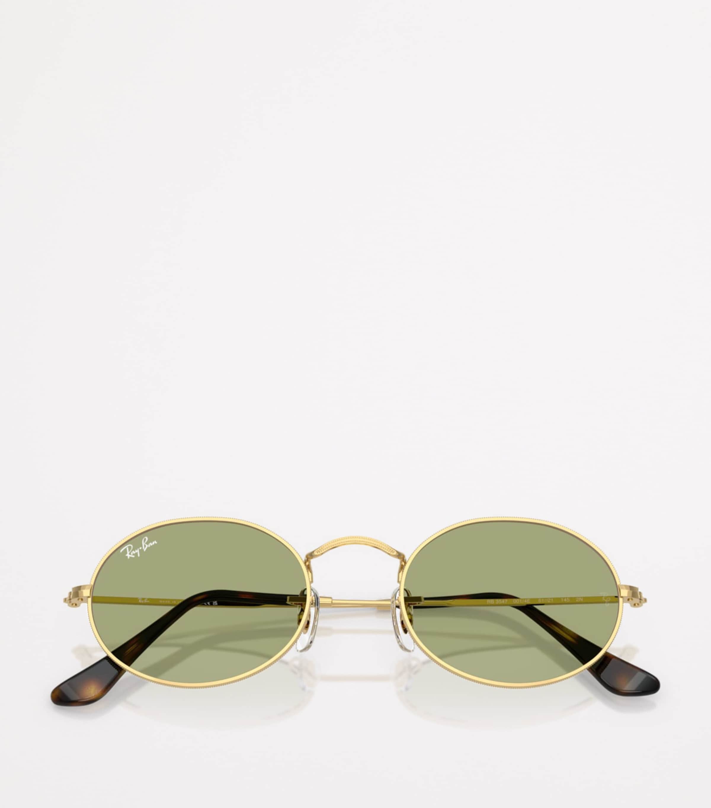 RB3547 Oval Metal Sunglasses 001/4E Image 5