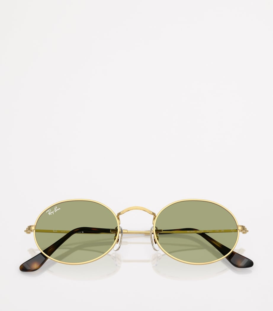 RB3547 Oval Metal Sunglasses 001/4E Image 5