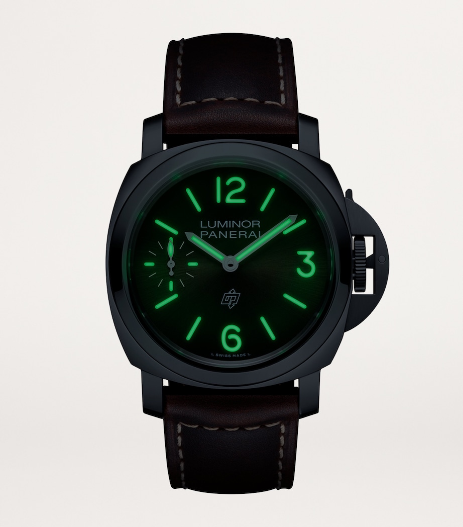 Stainless Steel Luminor Watch 44mm GREEN Image 3