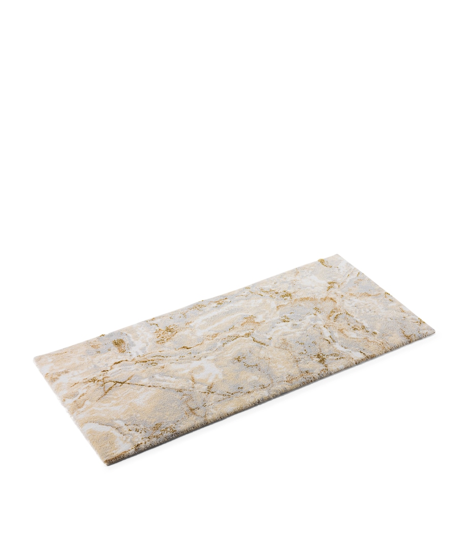 Egyptian Cotton-Blend Castello Bath Mat (50cm x 80cm) 101 ECRU Image 3