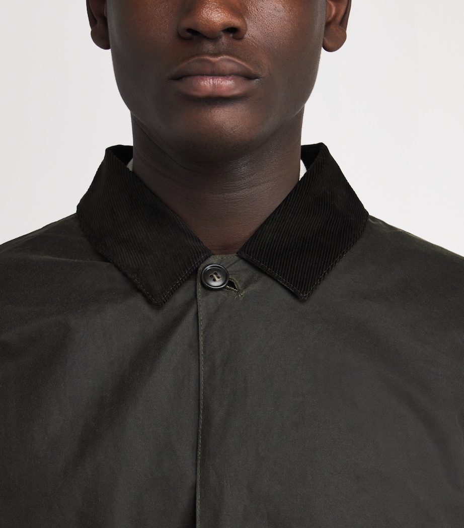 Short Waxed Lorden Mac Jacket OL99 OLIVE Image 6