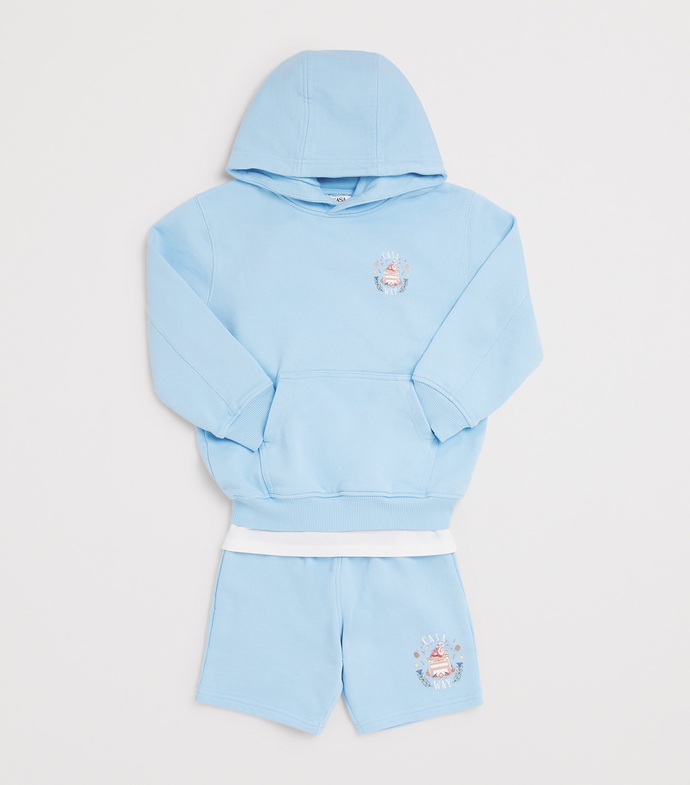 Casablanca Kids Casa Way Hoodie (3-14 Years) Casaway Image 3
