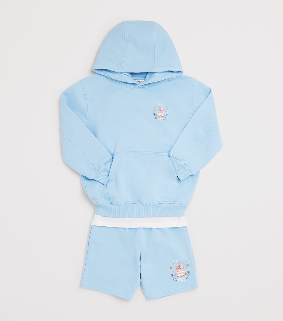 Casablanca Kids Casa Way Hoodie (3-14 Years) Casaway Image 3