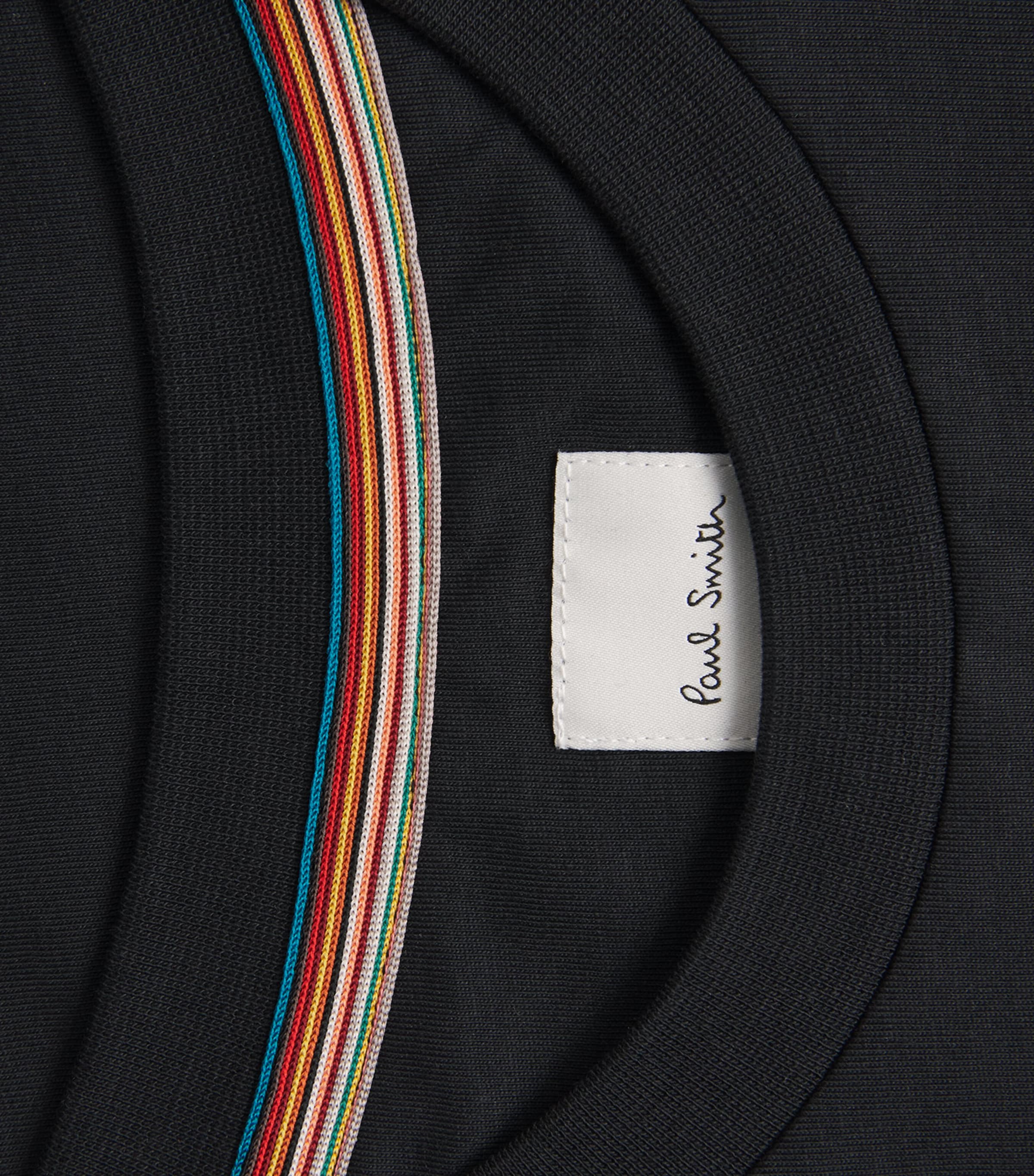 Paul Smith Mens Organic Cotton Embroidered T-Shirt Image 6