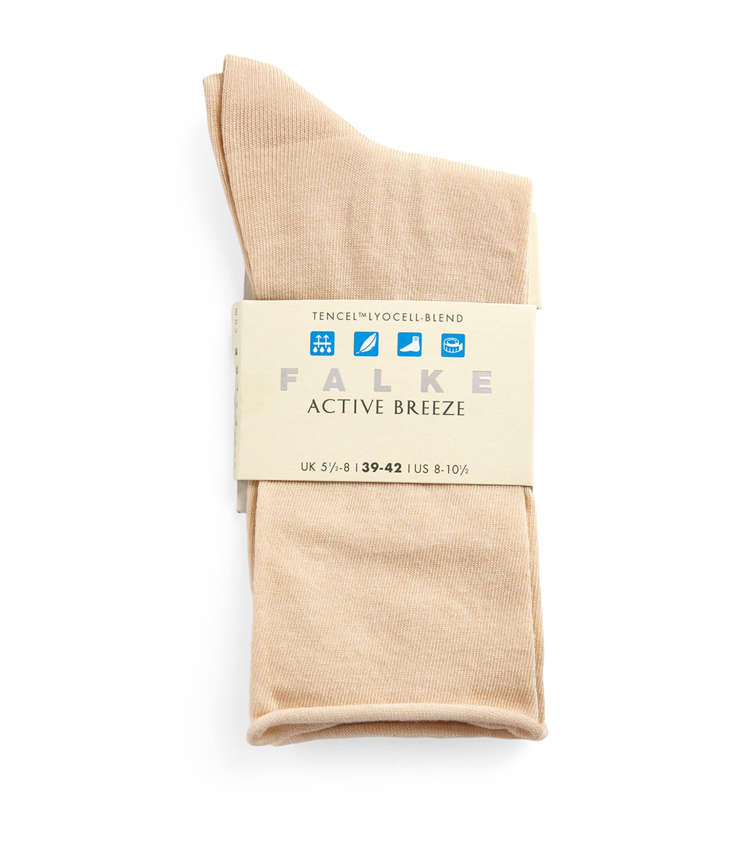 Falke Womens Active Breeze Socks Cream Image 1