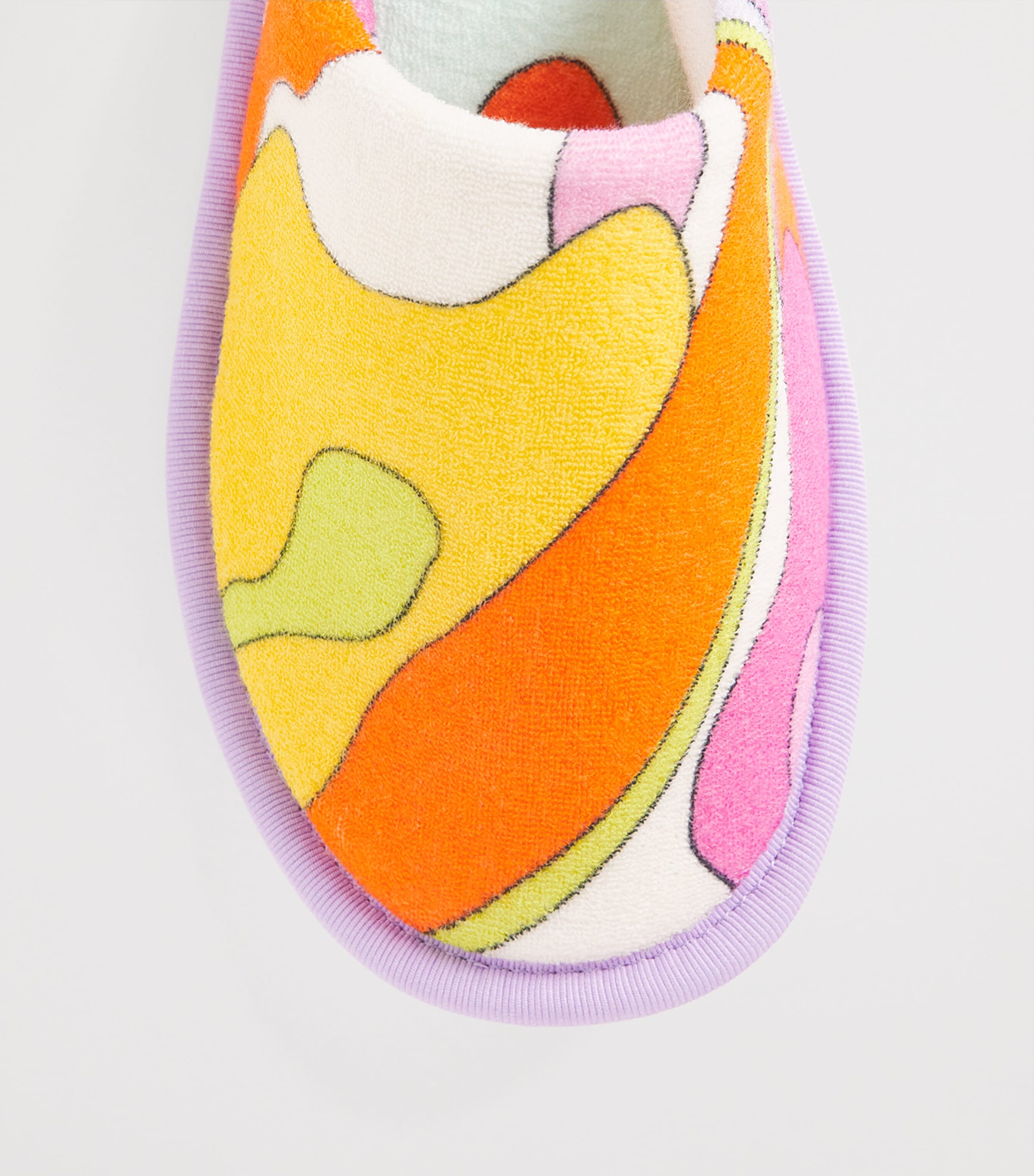 PUCCI Cotton Towelling Printed Slippers Image 5