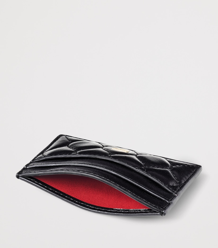 Leather Slim Card Holder BLACK Image 3