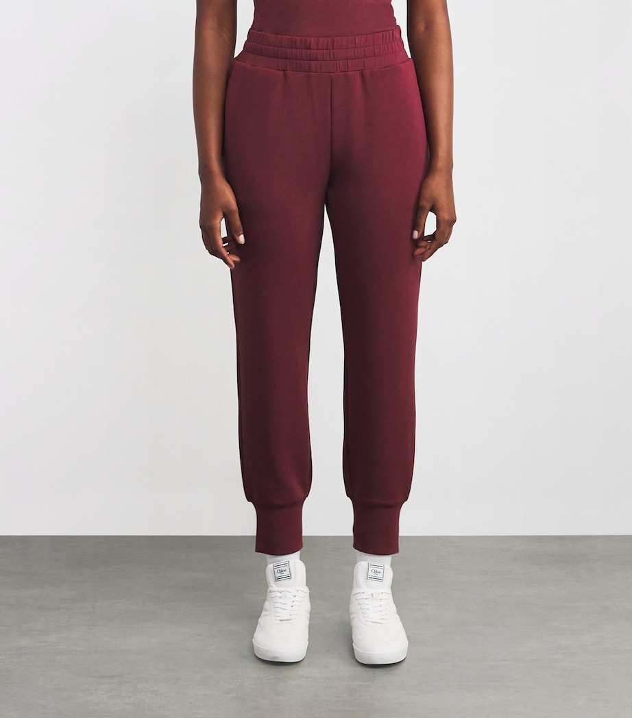 The Slim Cuff Sweatpants NEW MAROON Image 3