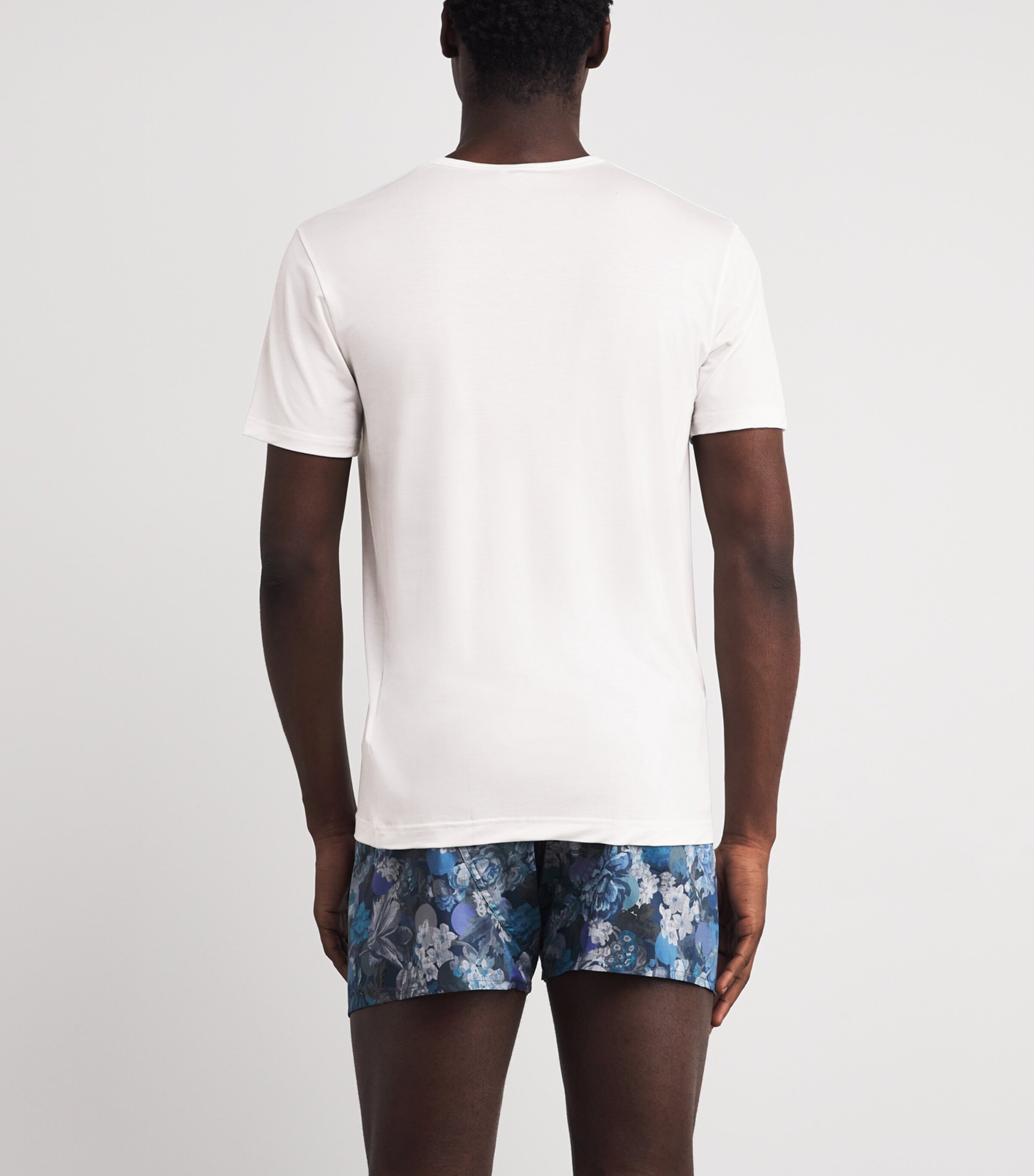 Tencel Stretch T-Shirt WHAA - WHITE Image 2
