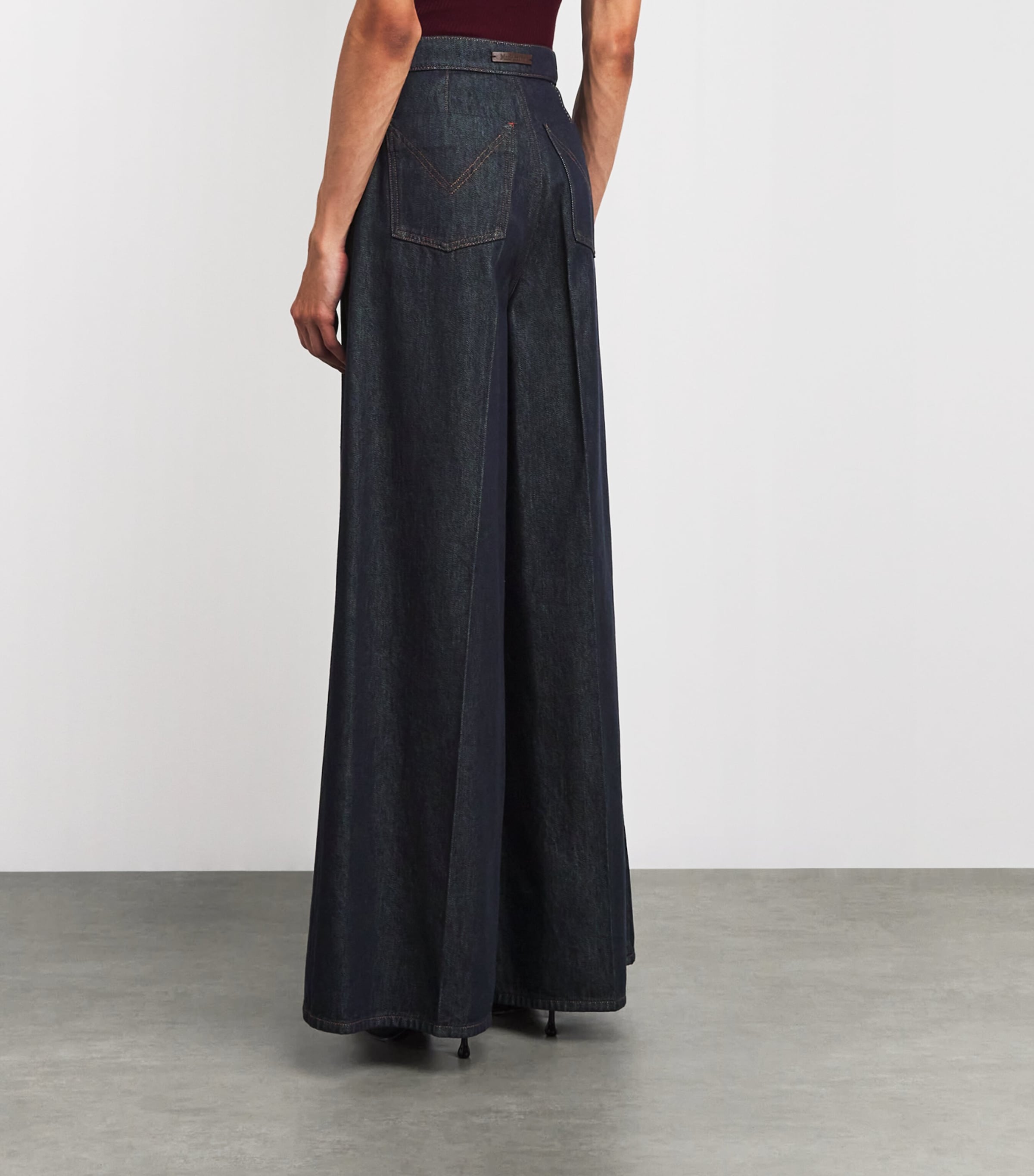 Wide-Leg Jeans NAVY Image 4