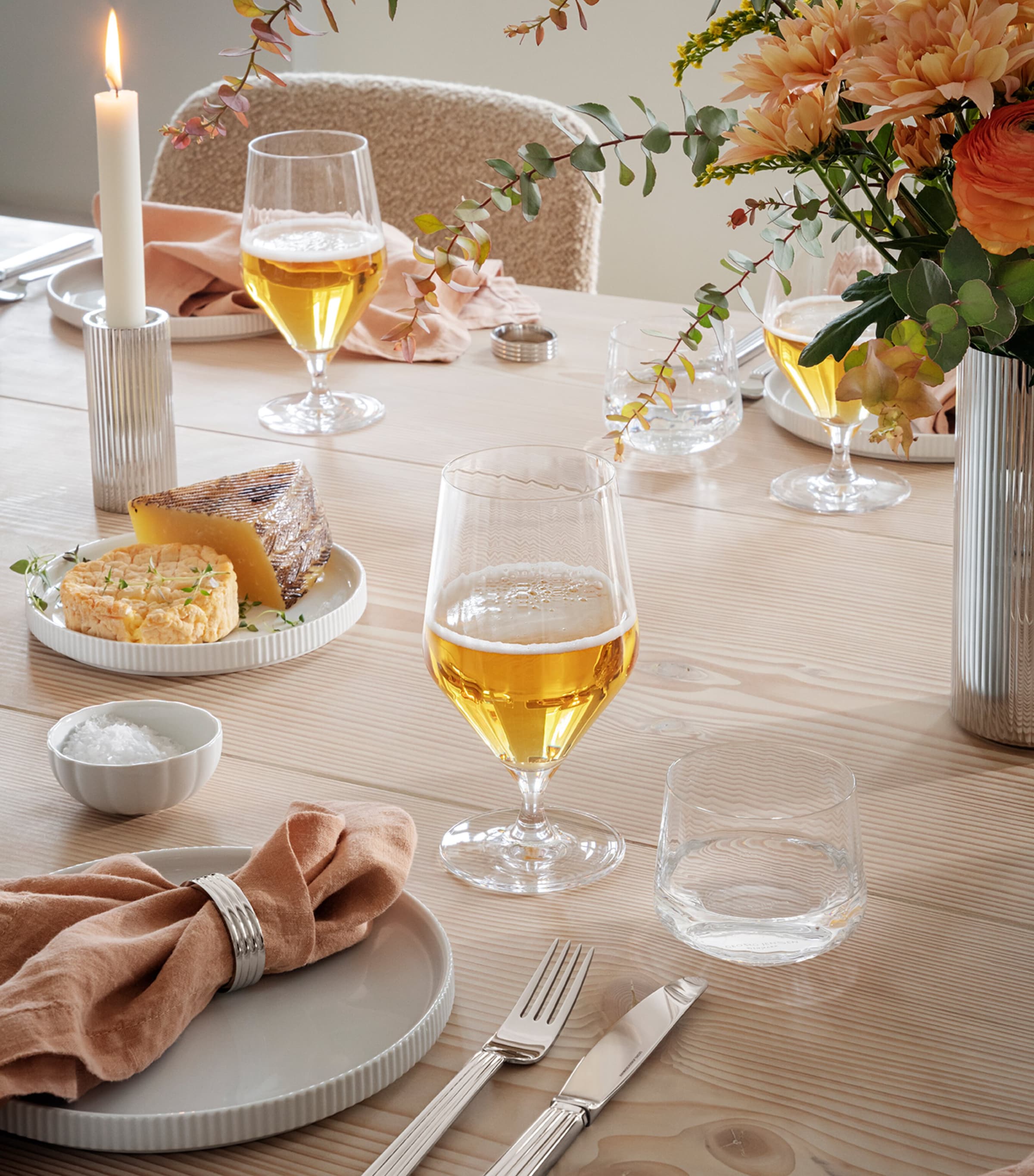 Porcelain Berndadotte Petit Bowl (Set of 2) WHITE Image 3