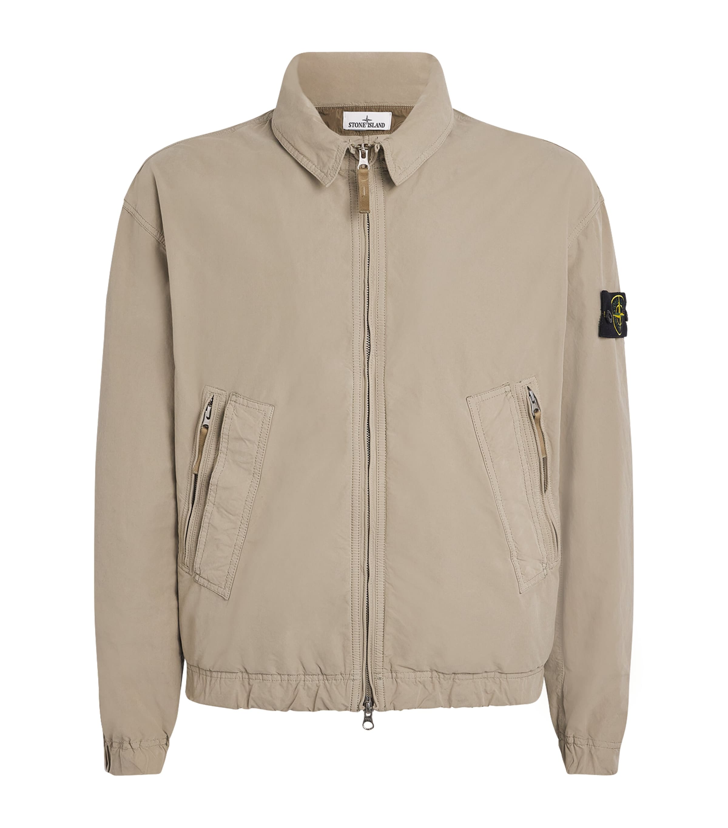 Technical Microfibre Concealed-Hood Jacket V009A Image 1