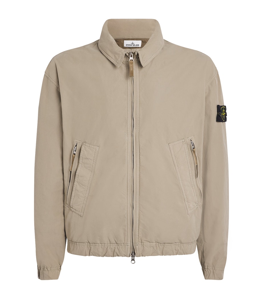 Technical Microfibre Concealed-Hood Jacket V009A Image 1