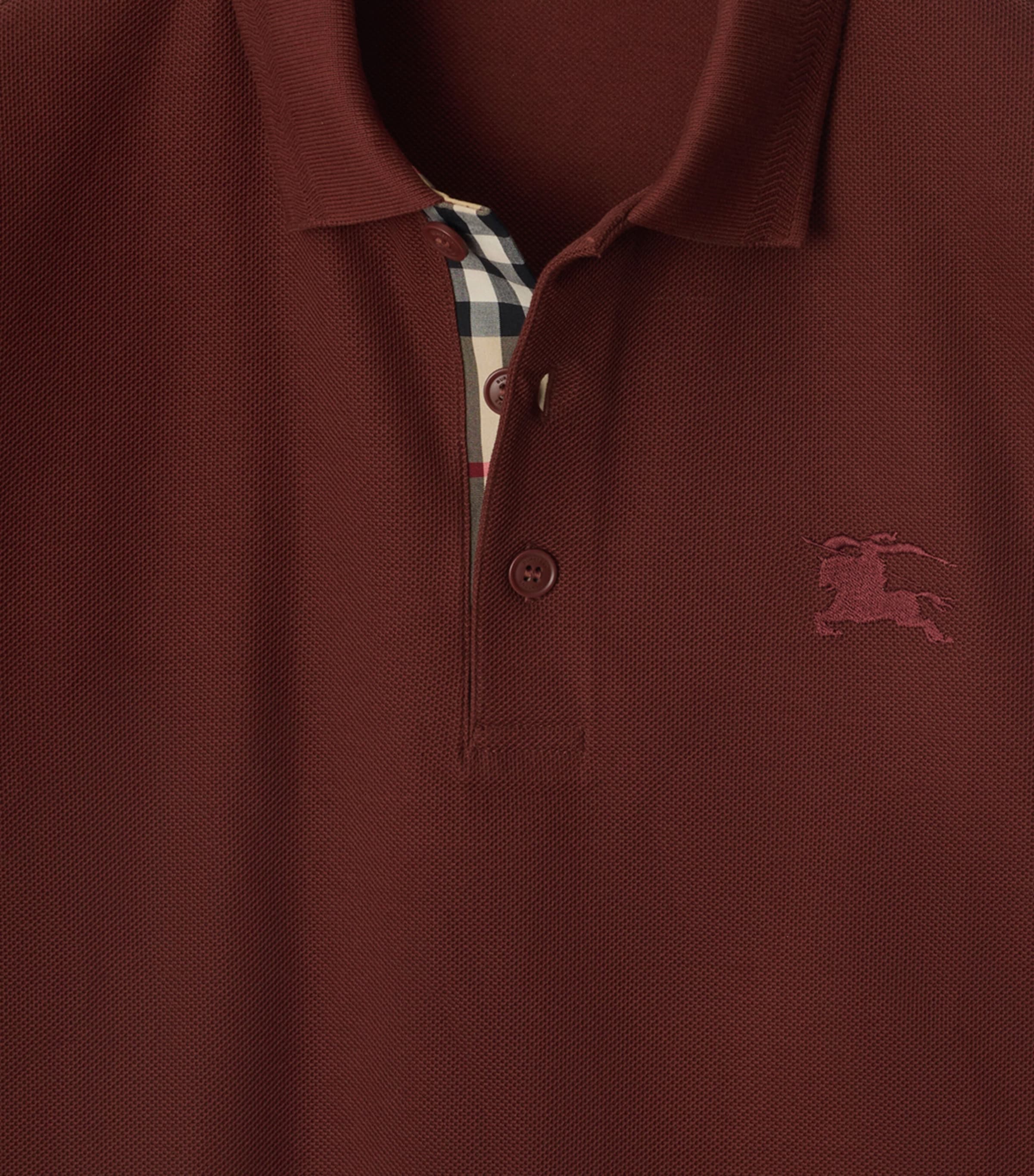 Piqué Cotton Polo Shirt BOX Image 5